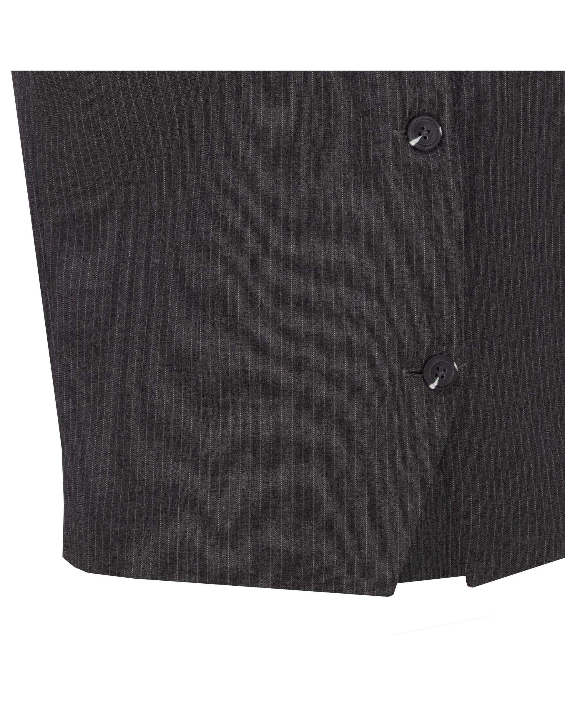 ست مانتو بلندو شلوار و جلیقه زنانه دیپلمات نوک مدادی مدل سمیناز السانا Elsana کد 2405