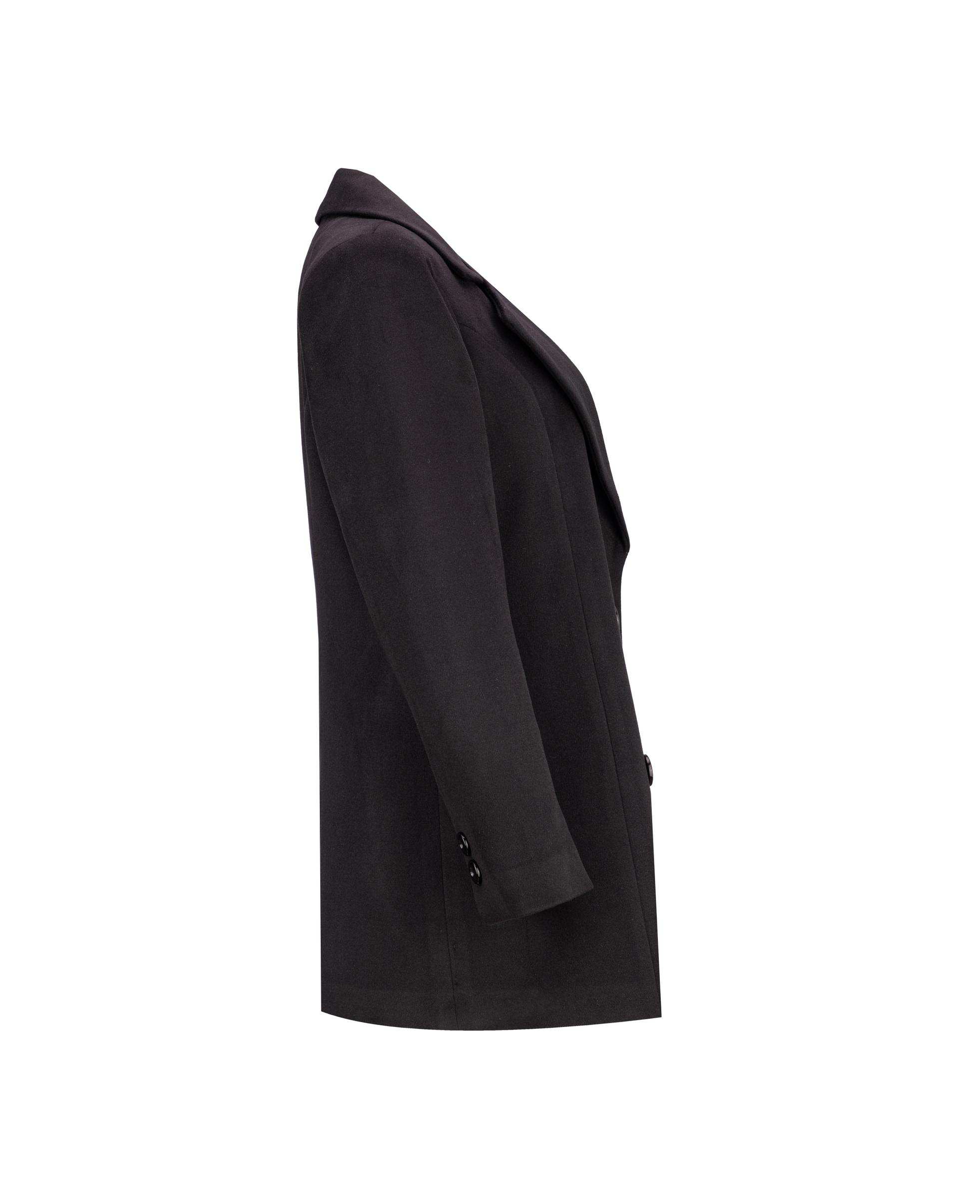 پالتو زنانه مشکی مدل کایان السانا Elsana کد 2407