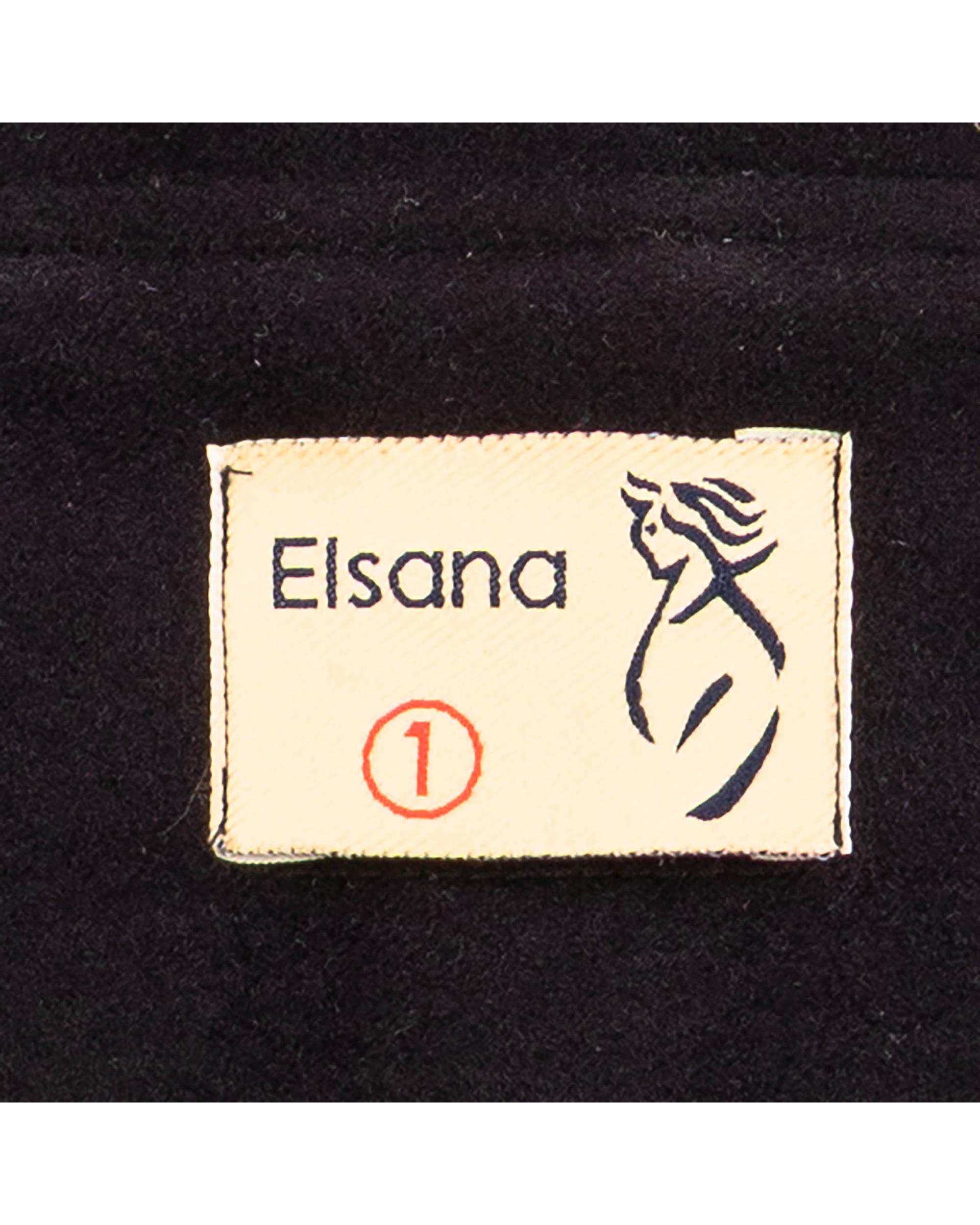 پالتو زنانه مشکی مدل کایان السانا Elsana کد 2407