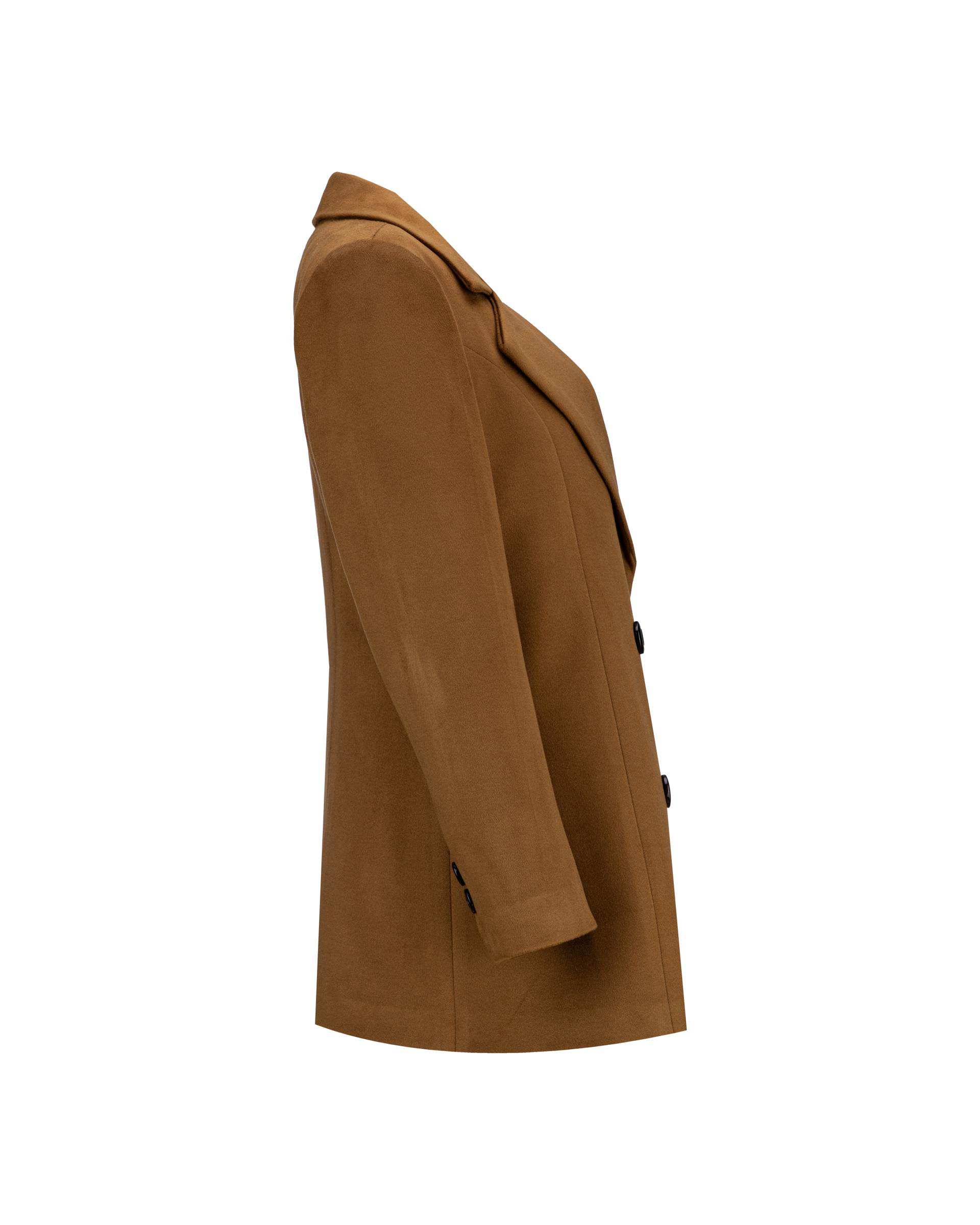 پالتو زنانه شتری مدل کایان السانا Elsana کد 2407