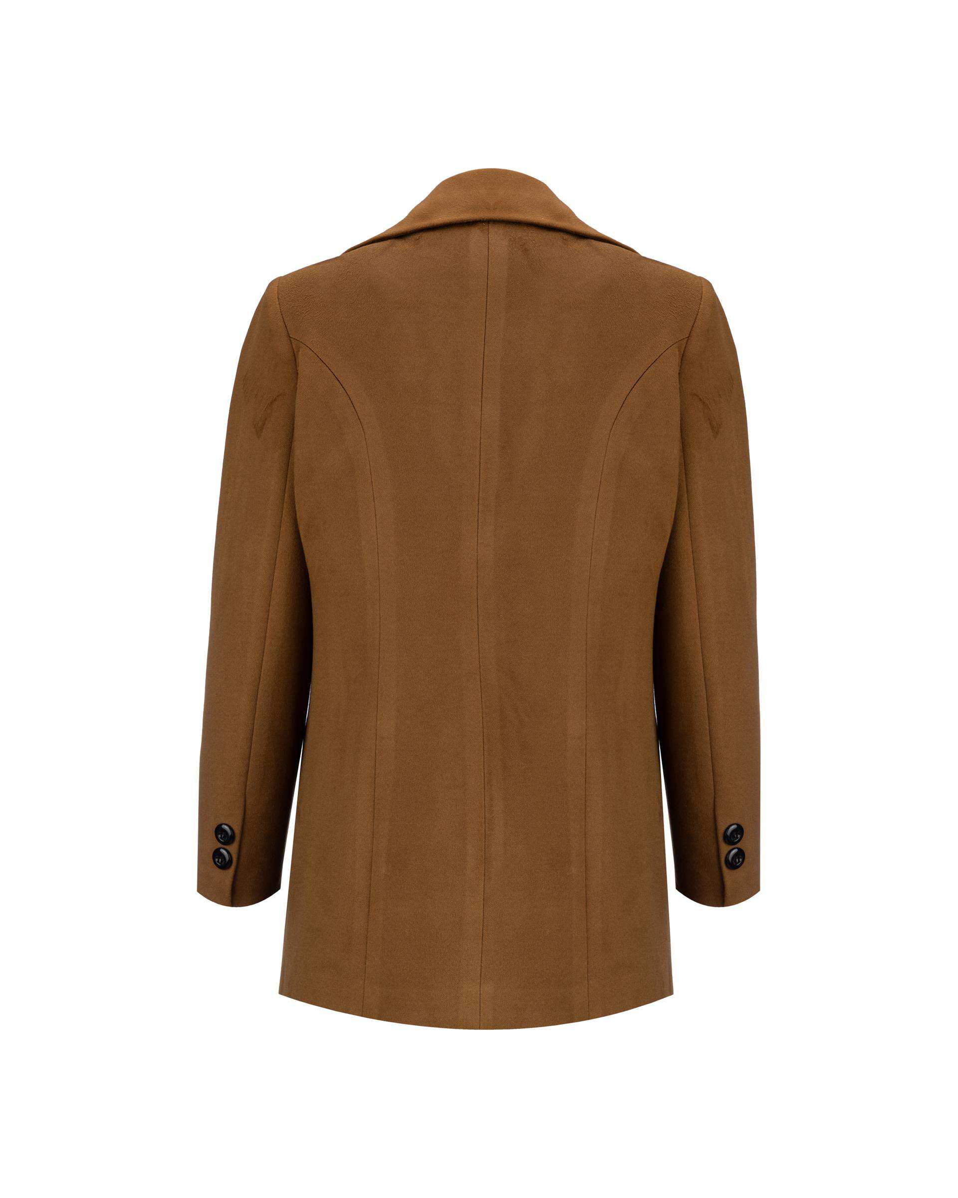 پالتو زنانه شتری مدل کایان السانا Elsana کد 2407