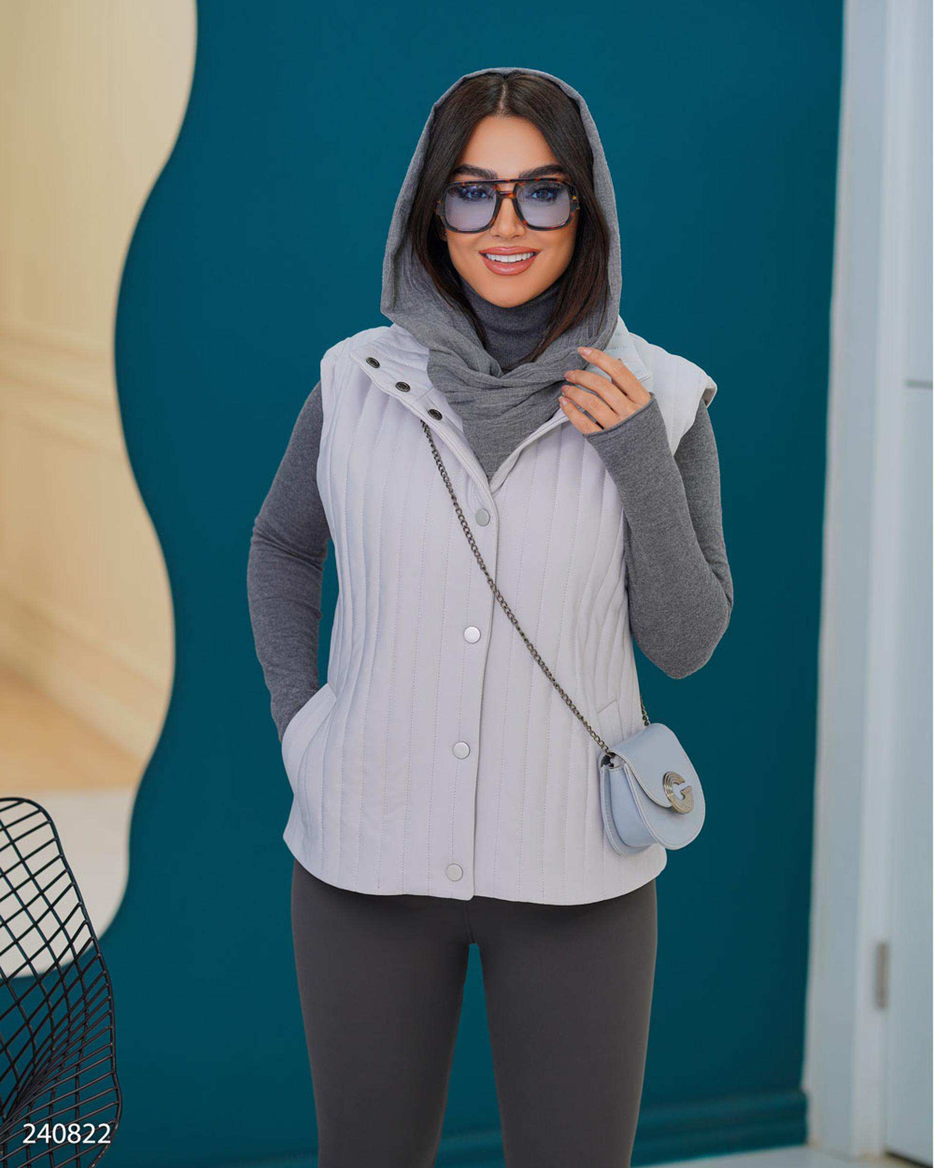 پافر زنانه آبی آسمانی مدل زیوا السانا Elsana کد 2408