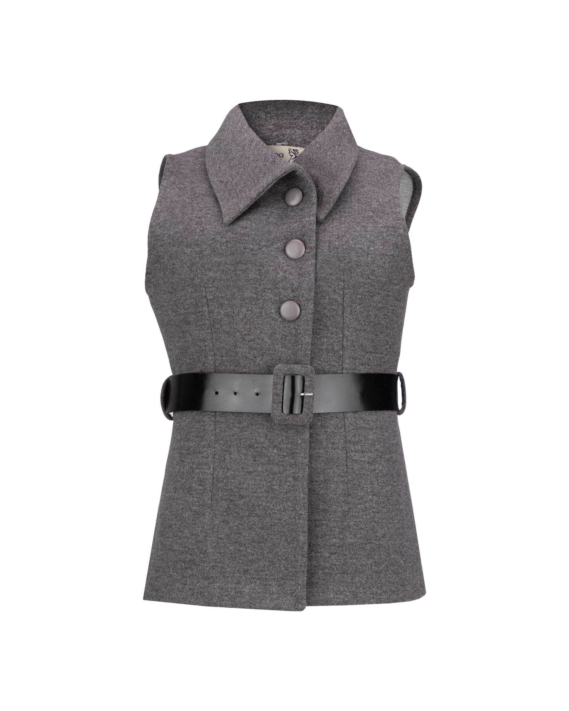 پالتو و شنل زنانه نوک مدادی مدل فوژان السانا Elsana کد 2409