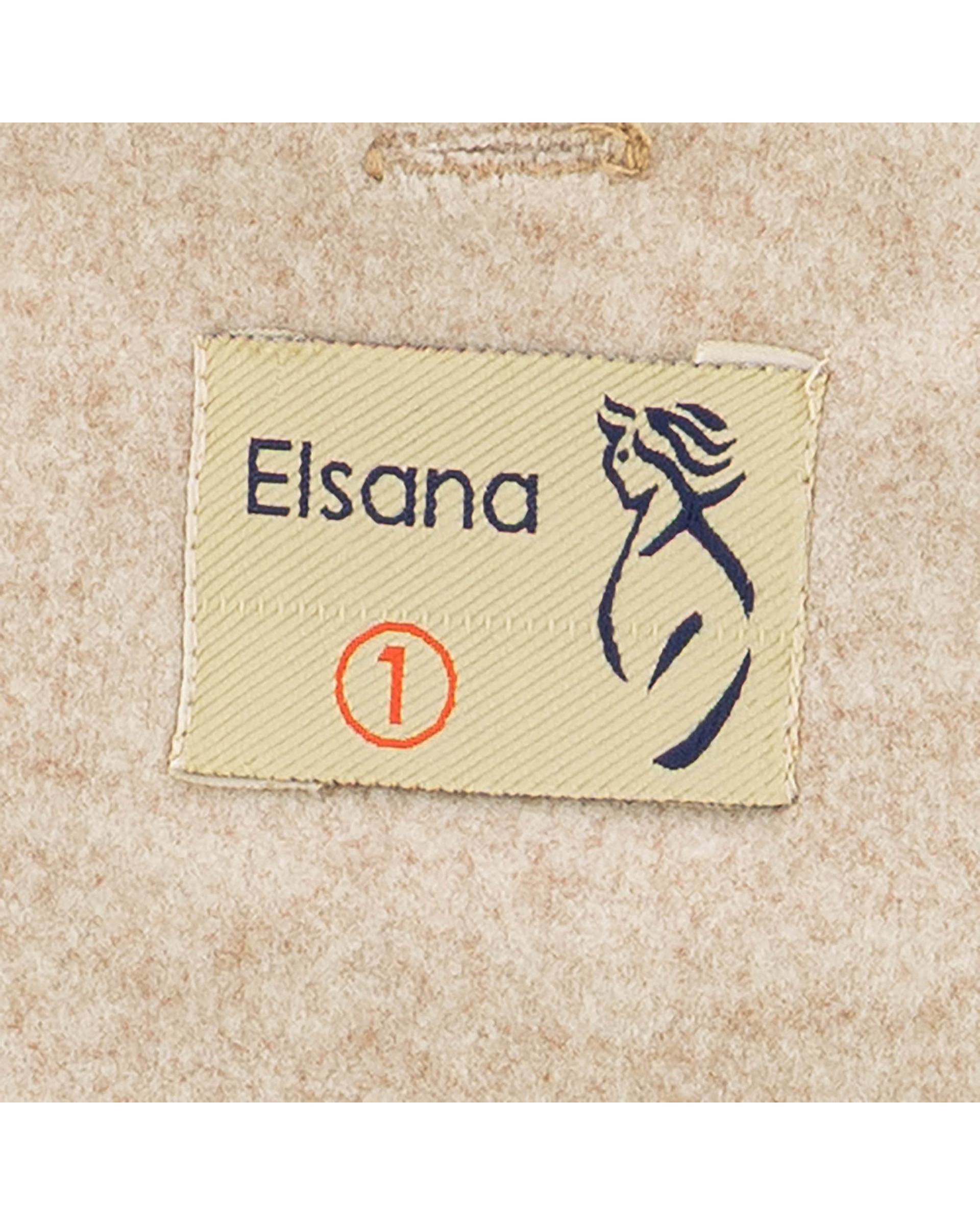 پالتو و شنل زنانه کرم مدل فوژان السانا Elsana کد 2409