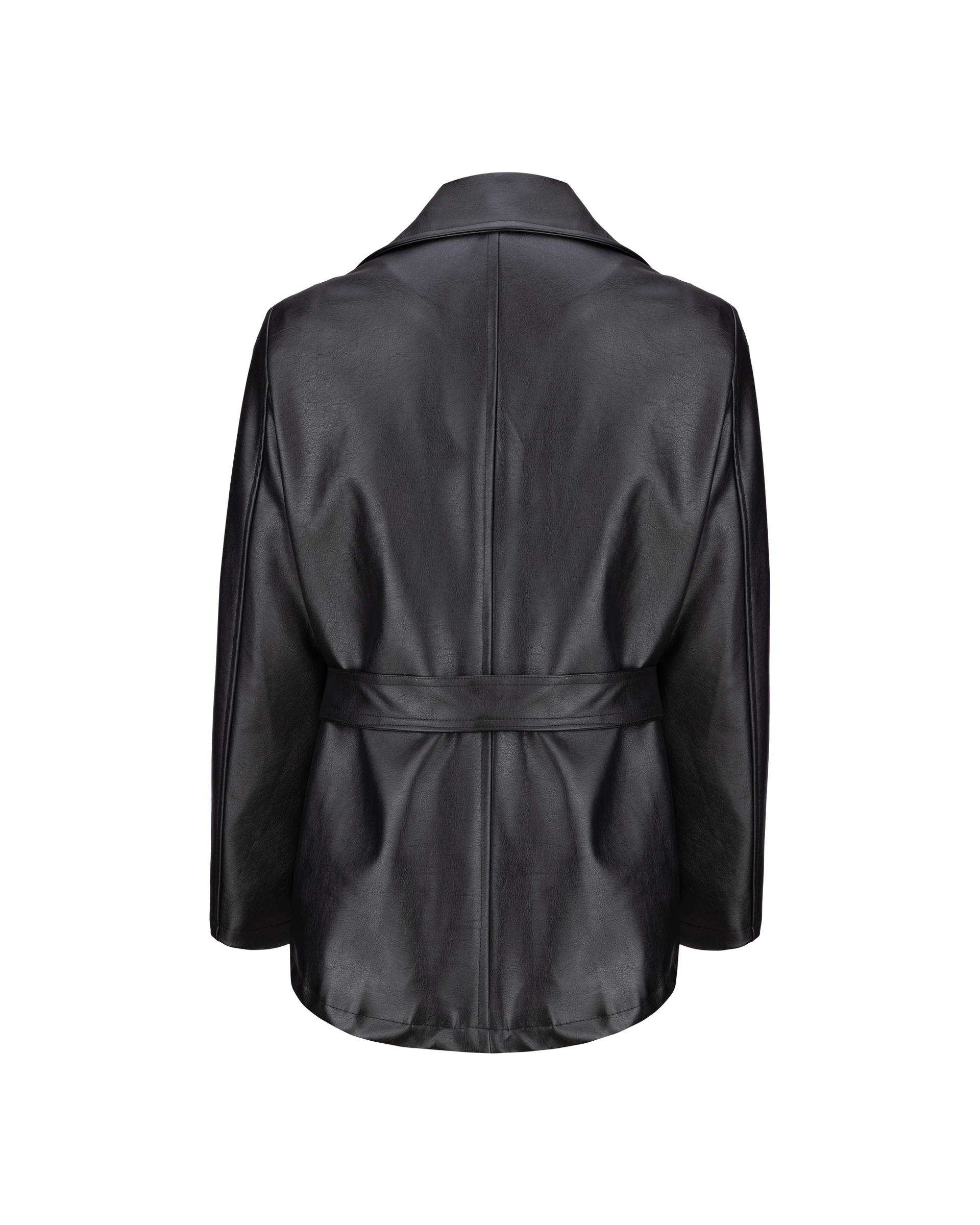 کت چرم زنانه مشکی مدل جانیس السانا Elsana کد 2411