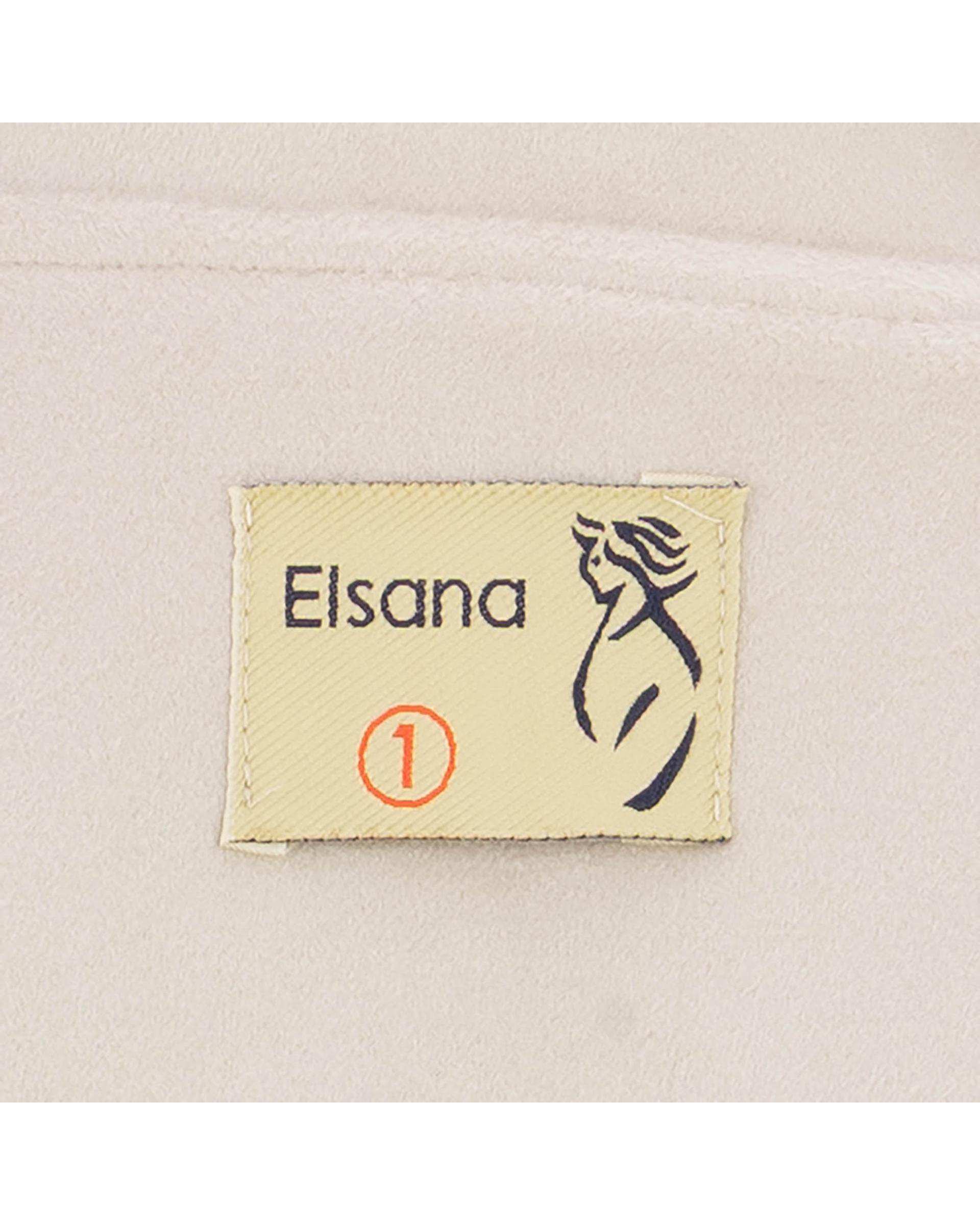 پالتو زنانه شیری مدل شادلین السانا Elsana کد 2412