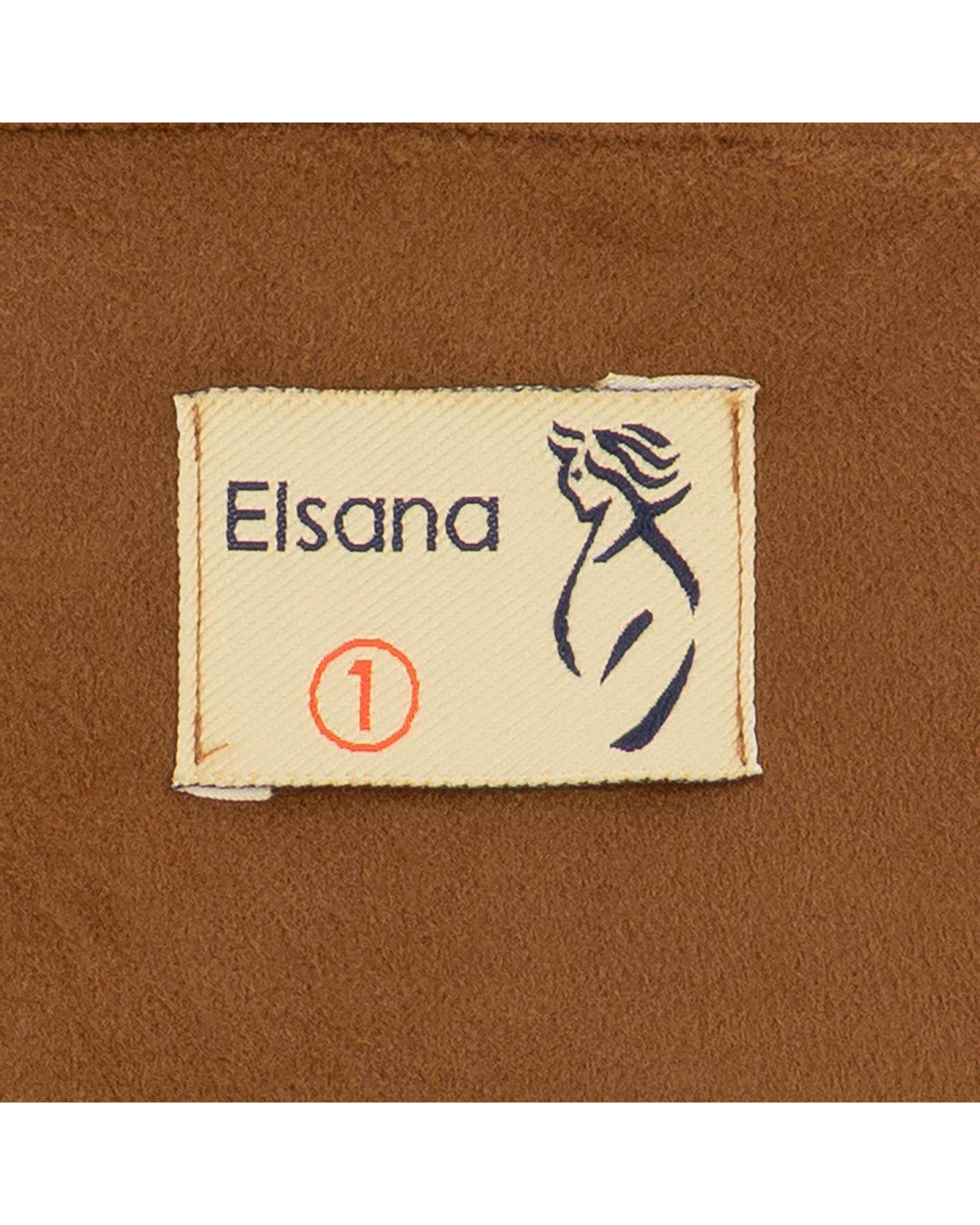 پالتو زنانه شتری مدل شادلین السانا Elsana کد 2412