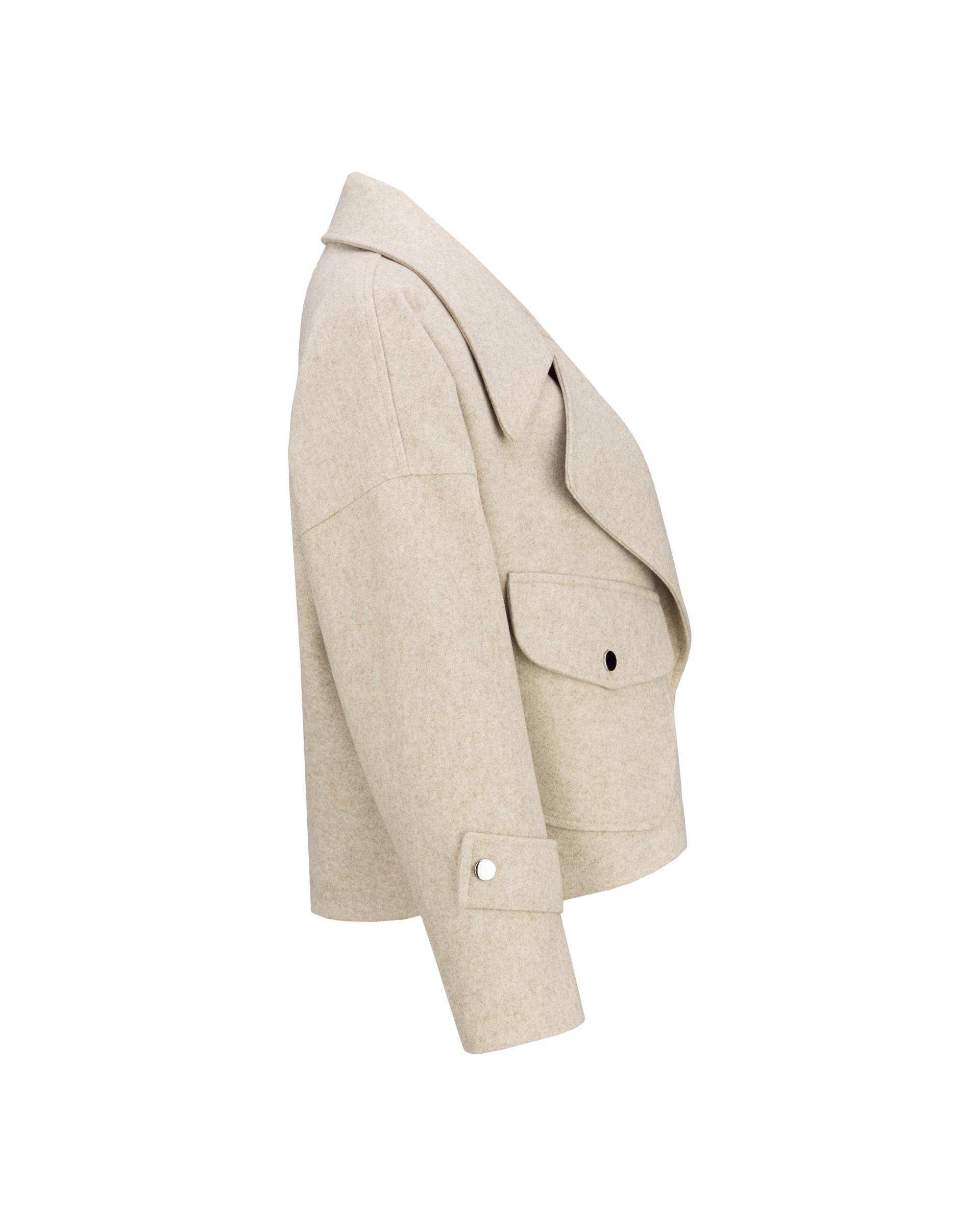 ست کت و شلوار زنانه کرم مدل کامناز السانا Elsana کد 2413