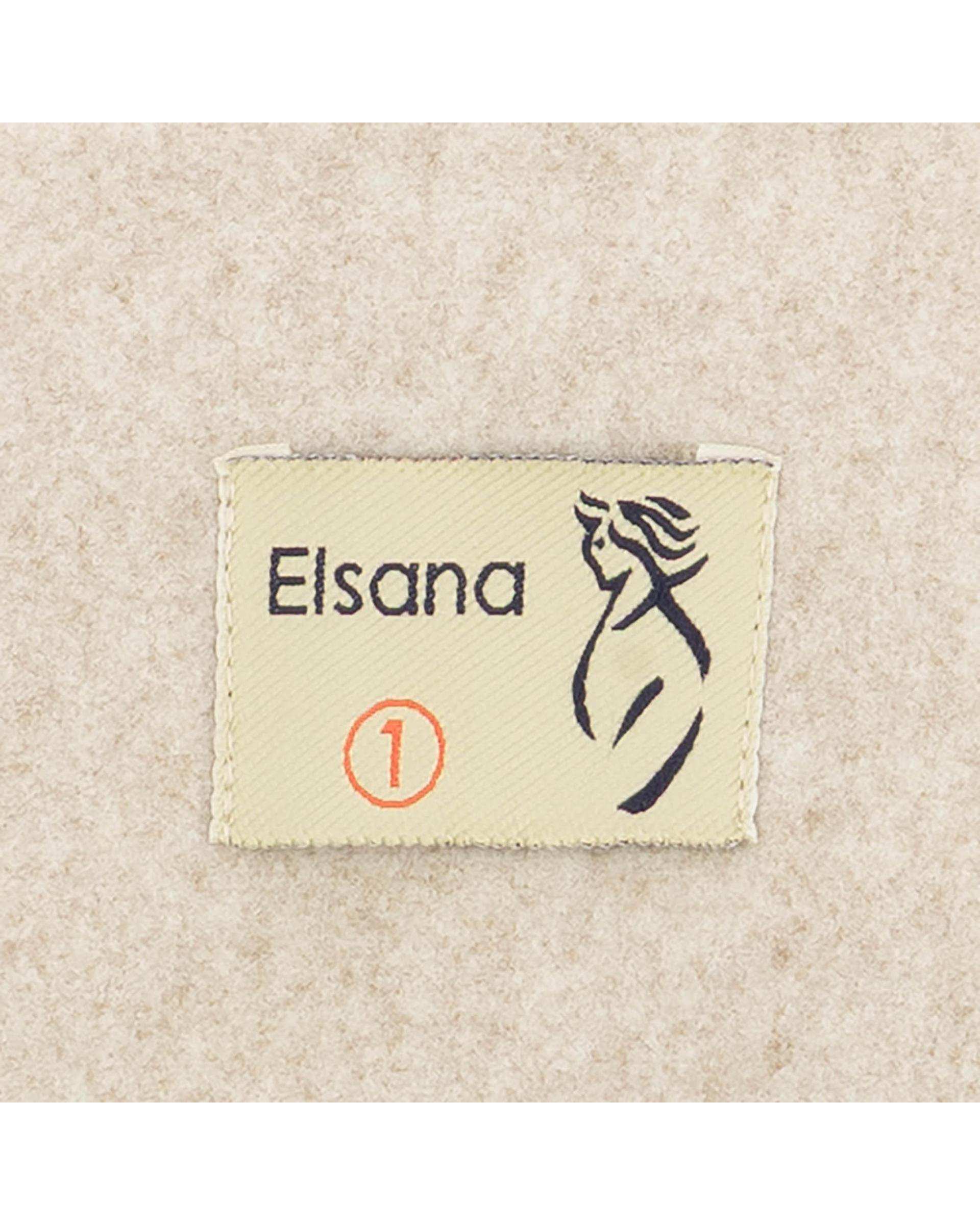 ست کت و شلوار زنانه کرم مدل کامناز السانا Elsana کد 2413