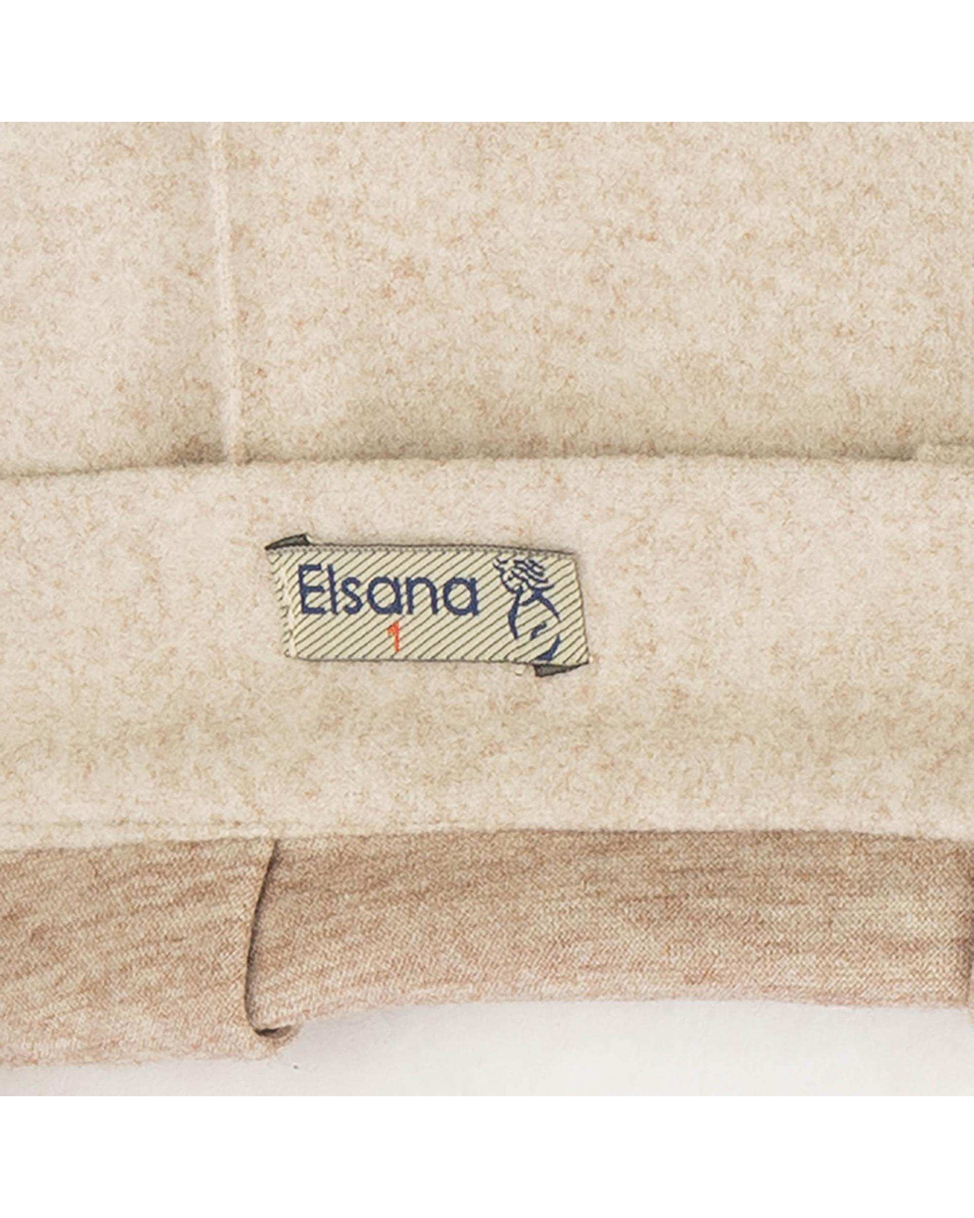 ست کت و شلوار زنانه کرم مدل کامناز السانا Elsana کد 2413