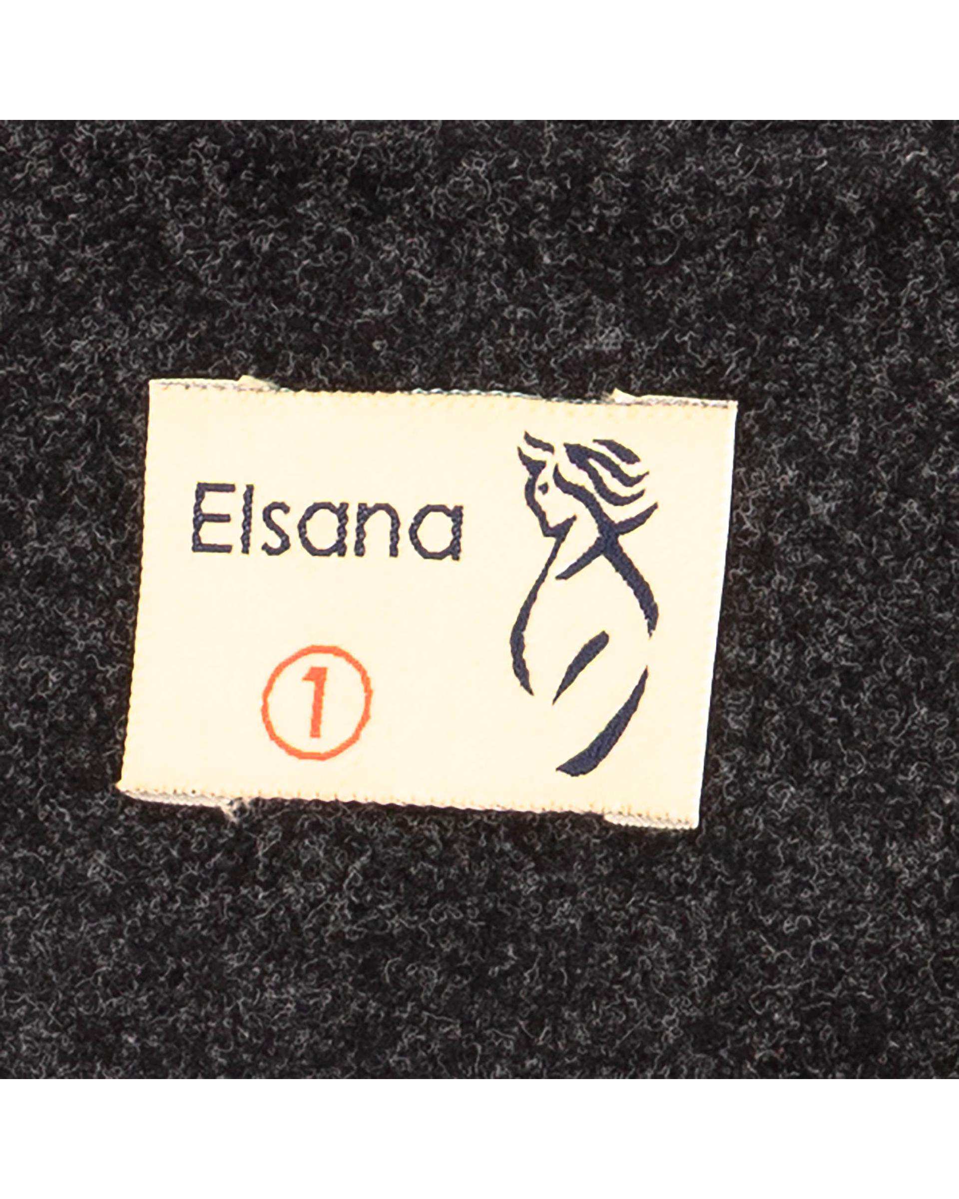 ست کت و شلوار زنانه زغالی مدل کامناز السانا Elsana کد 2413