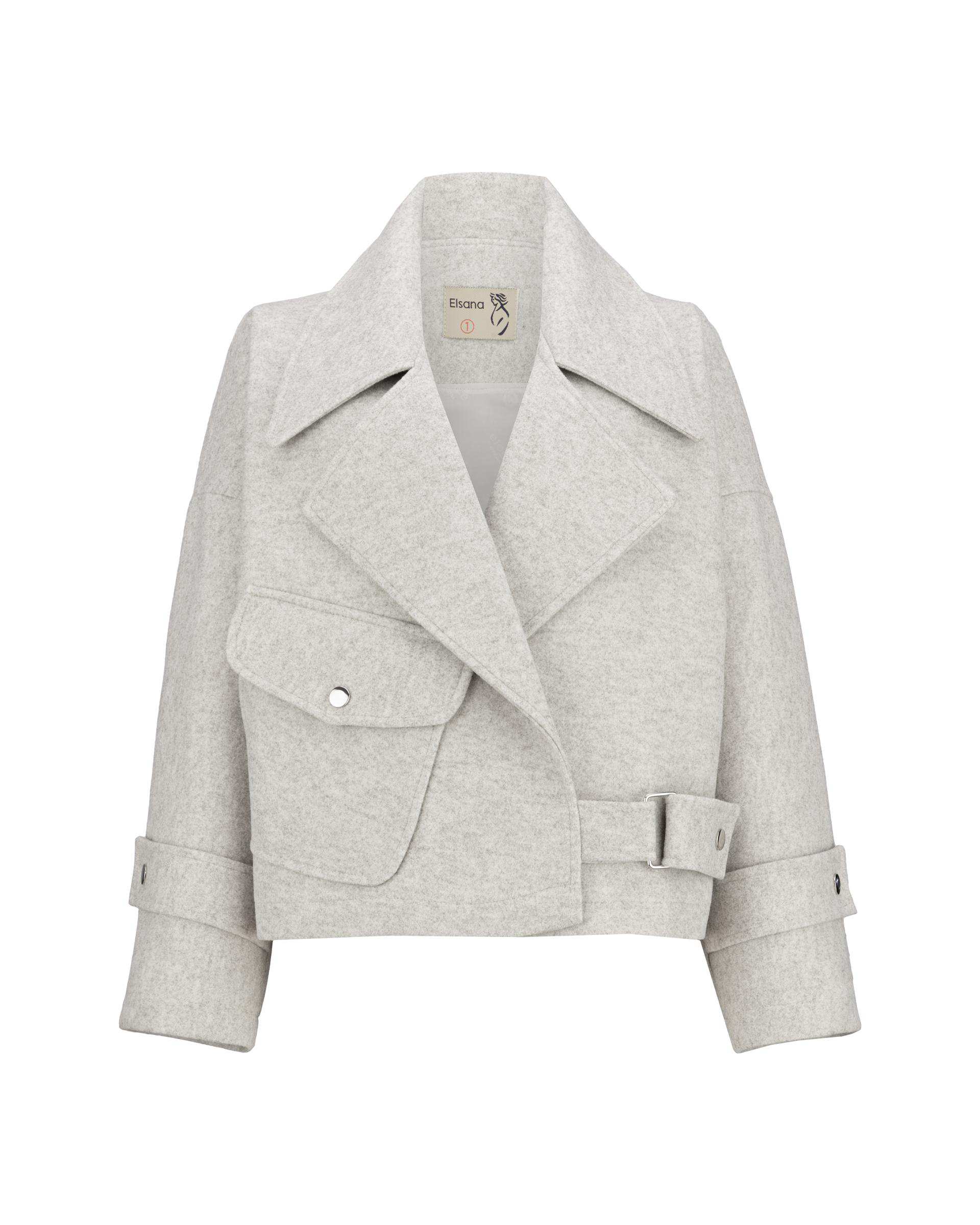 ست کت و شلوار زنانه خاکی مدل کامناز السانا Elsana کد 2413