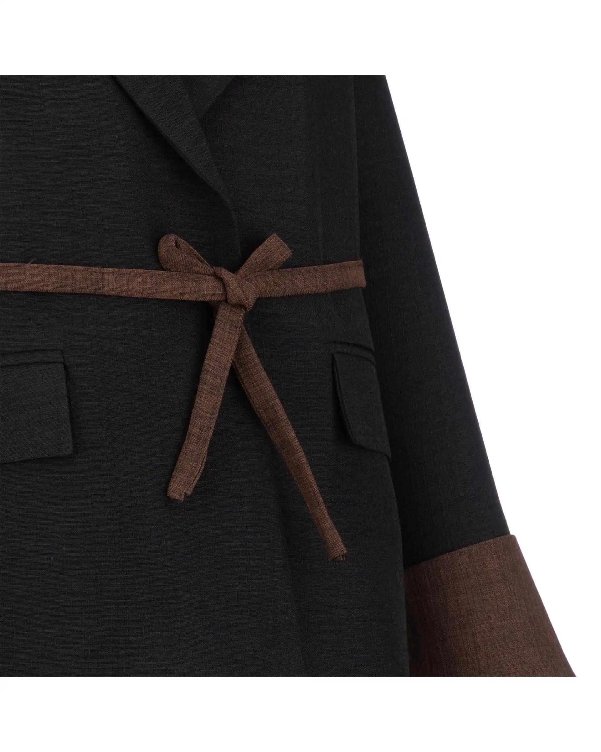 مانتو زنانه مشکی مدل ایوانا السانا Elsana کد 2414