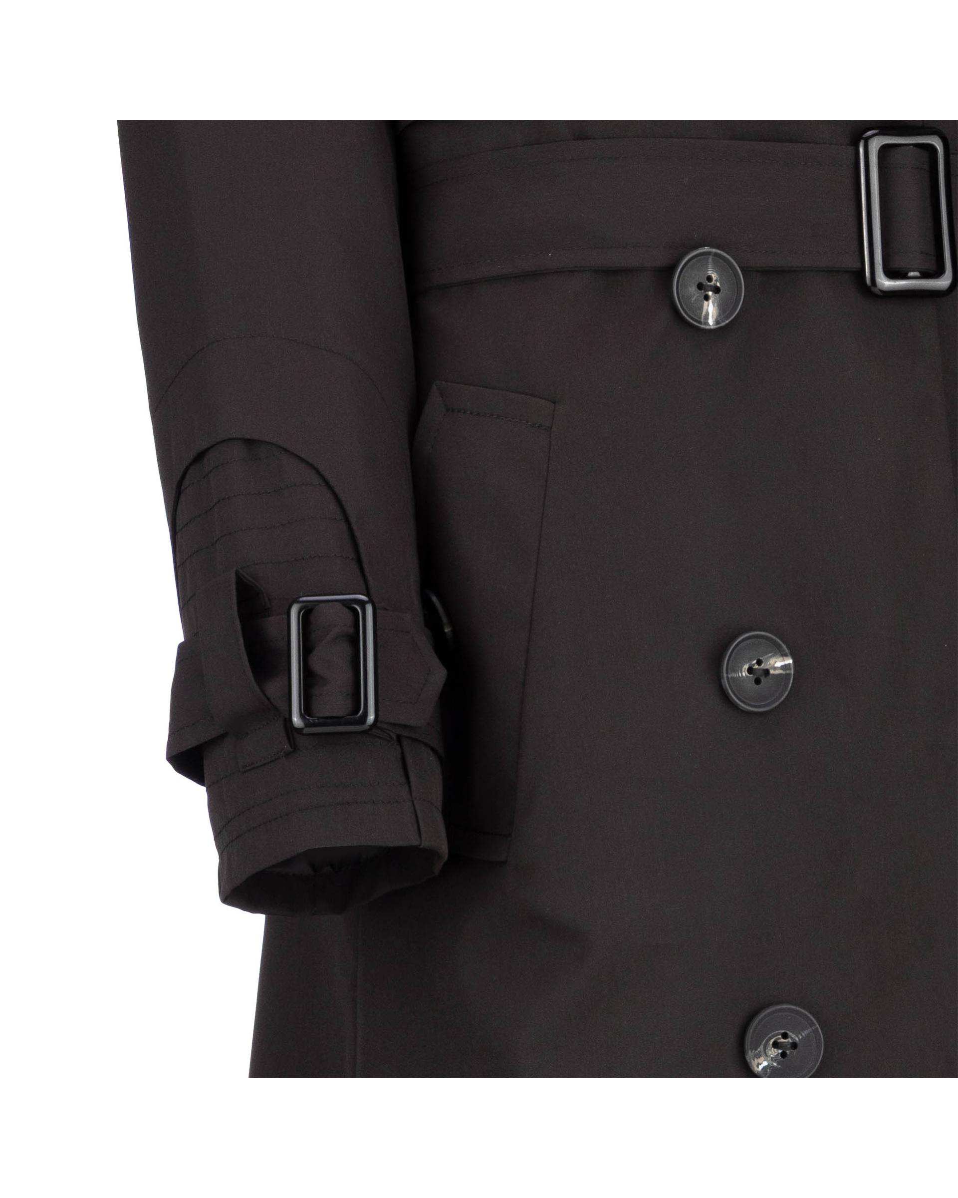 بارانی بلند  زنانه مشکی مدل رامسین السانا Elsana کد 2416