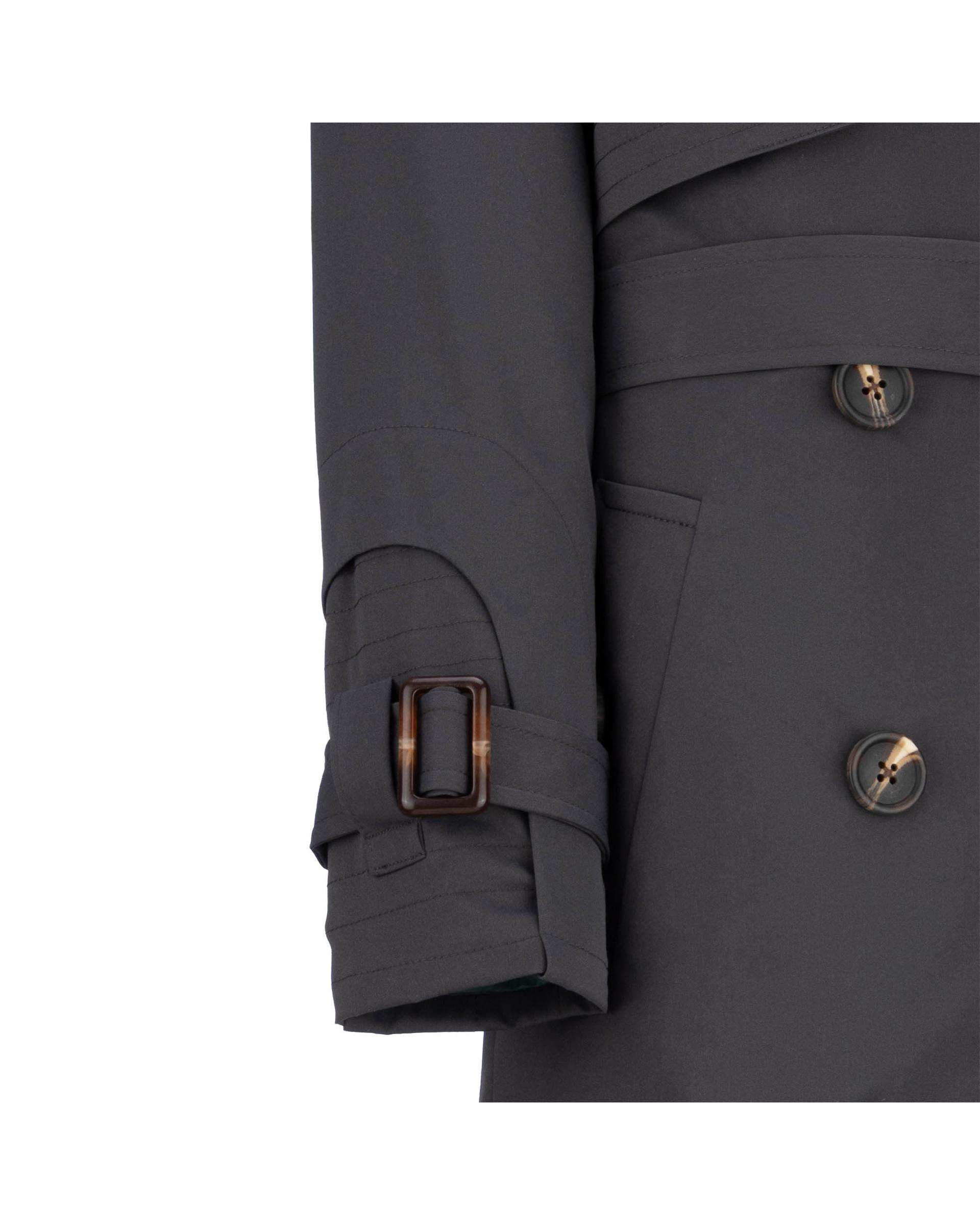 بارانی بلند زنانه نوک مدادی مدل رامسین السانا Elsana کد 2416