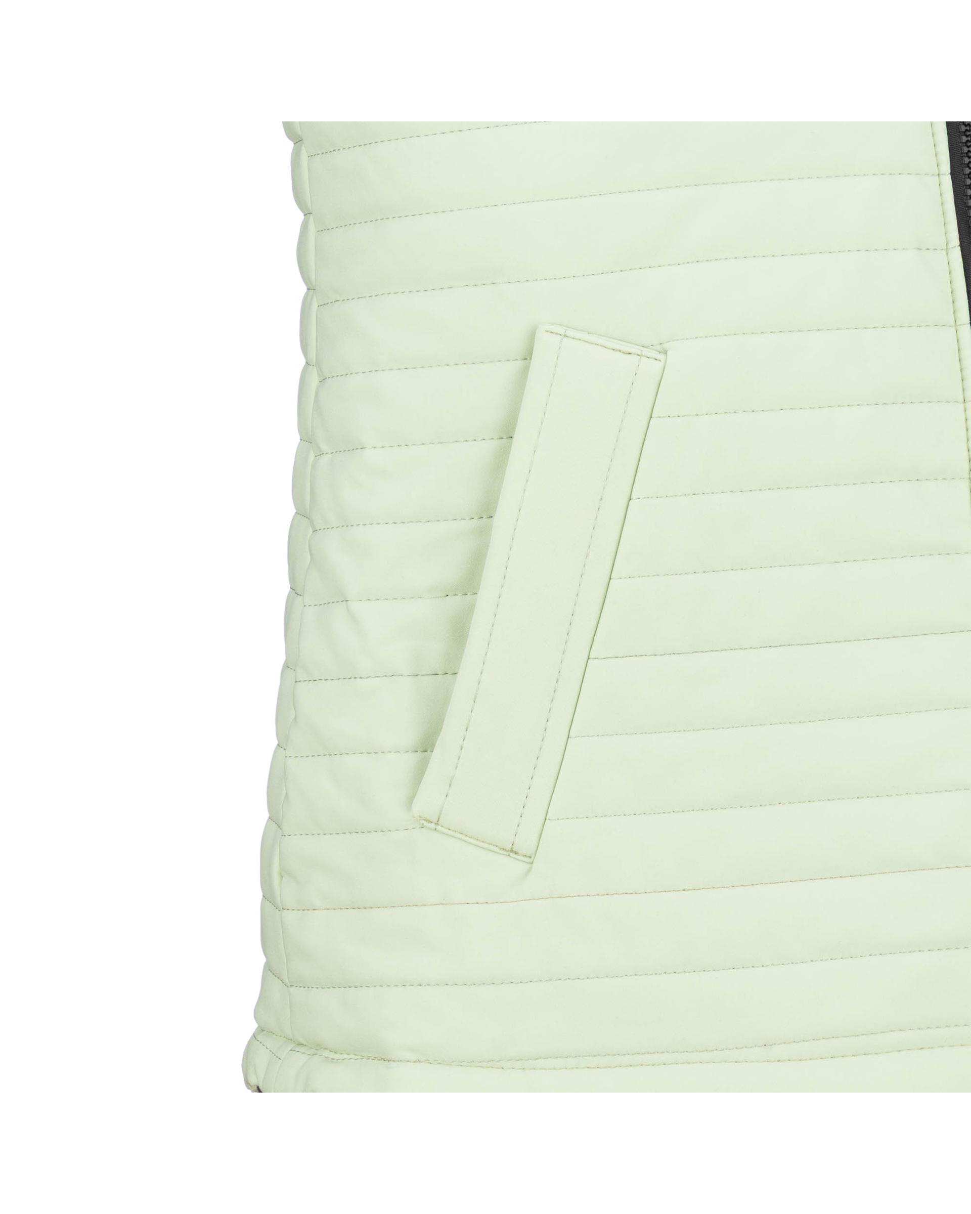 پافر زنانه دورو سبز پسته ای مدل بهرانوش السانا Elsana کد 2415