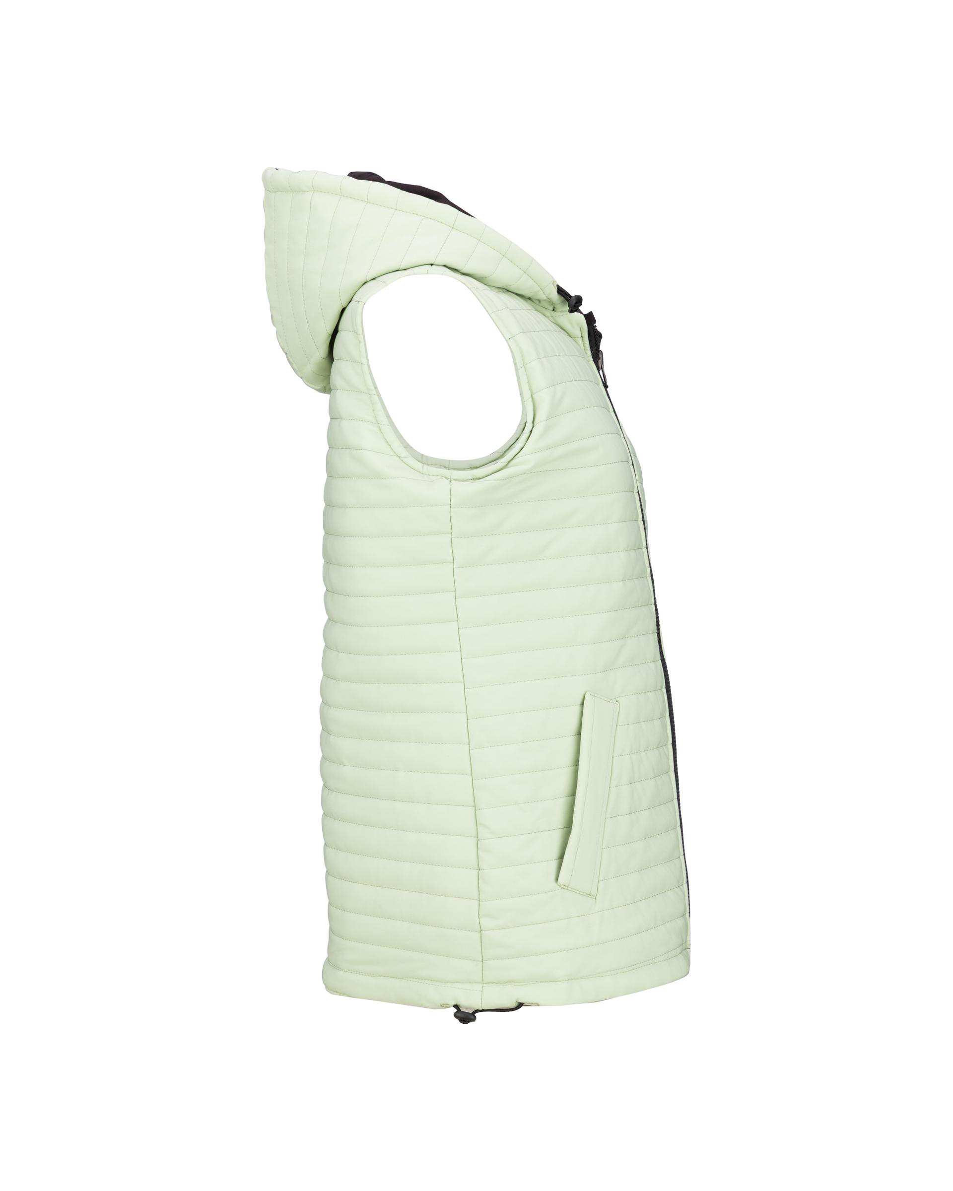 پافر زنانه دورو سبز پسته ای مدل بهرانوش السانا Elsana کد 2415