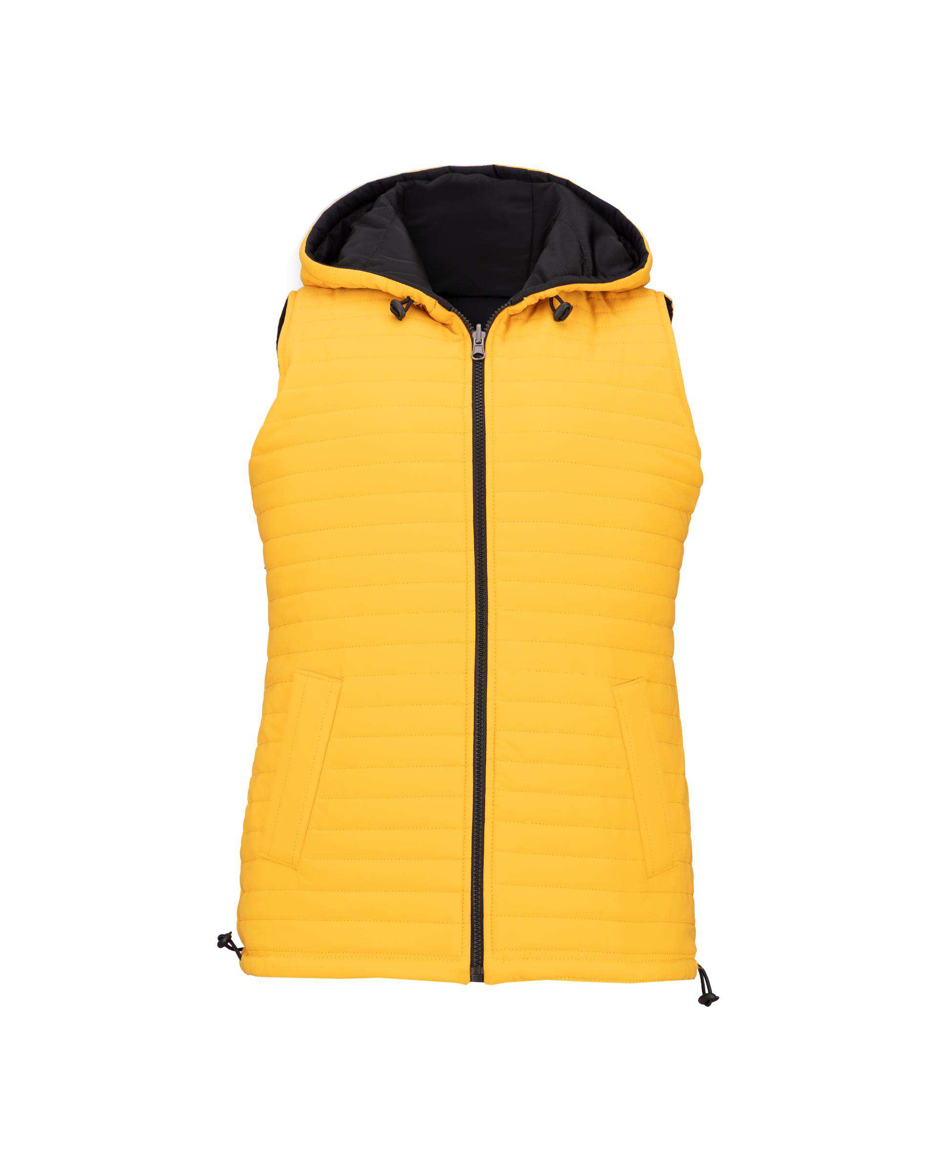 پافر زنانه دورو خردلی مدل بهرانوش السانا Elsana کد 2415