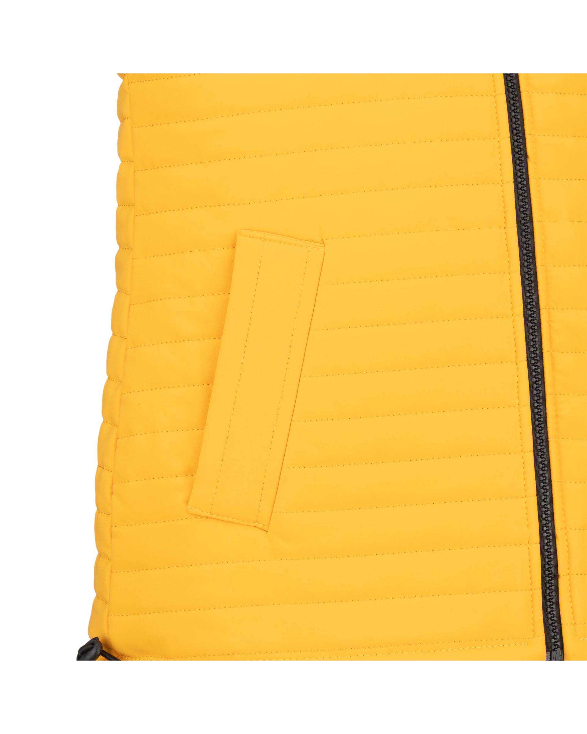 پافر زنانه دورو خردلی مدل بهرانوش السانا Elsana کد 2415