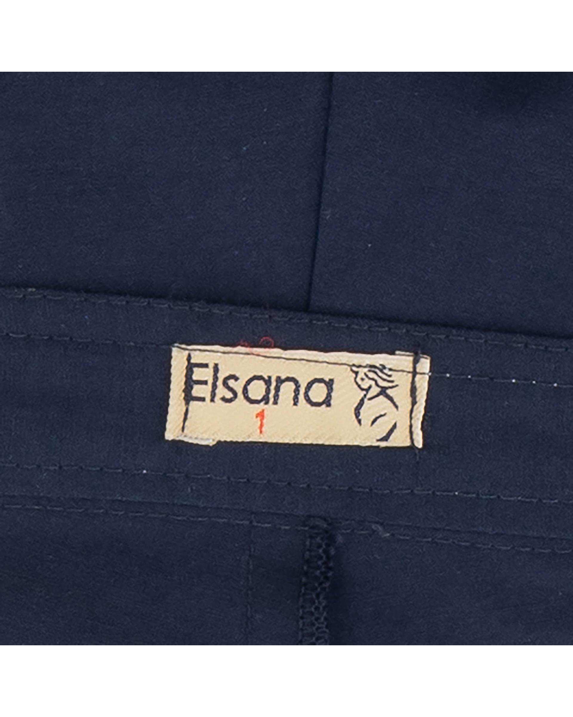 ست کت کراپ و شلوار زنانه سرمه ای مدل آرتیمان السانا Elsana کد 2417