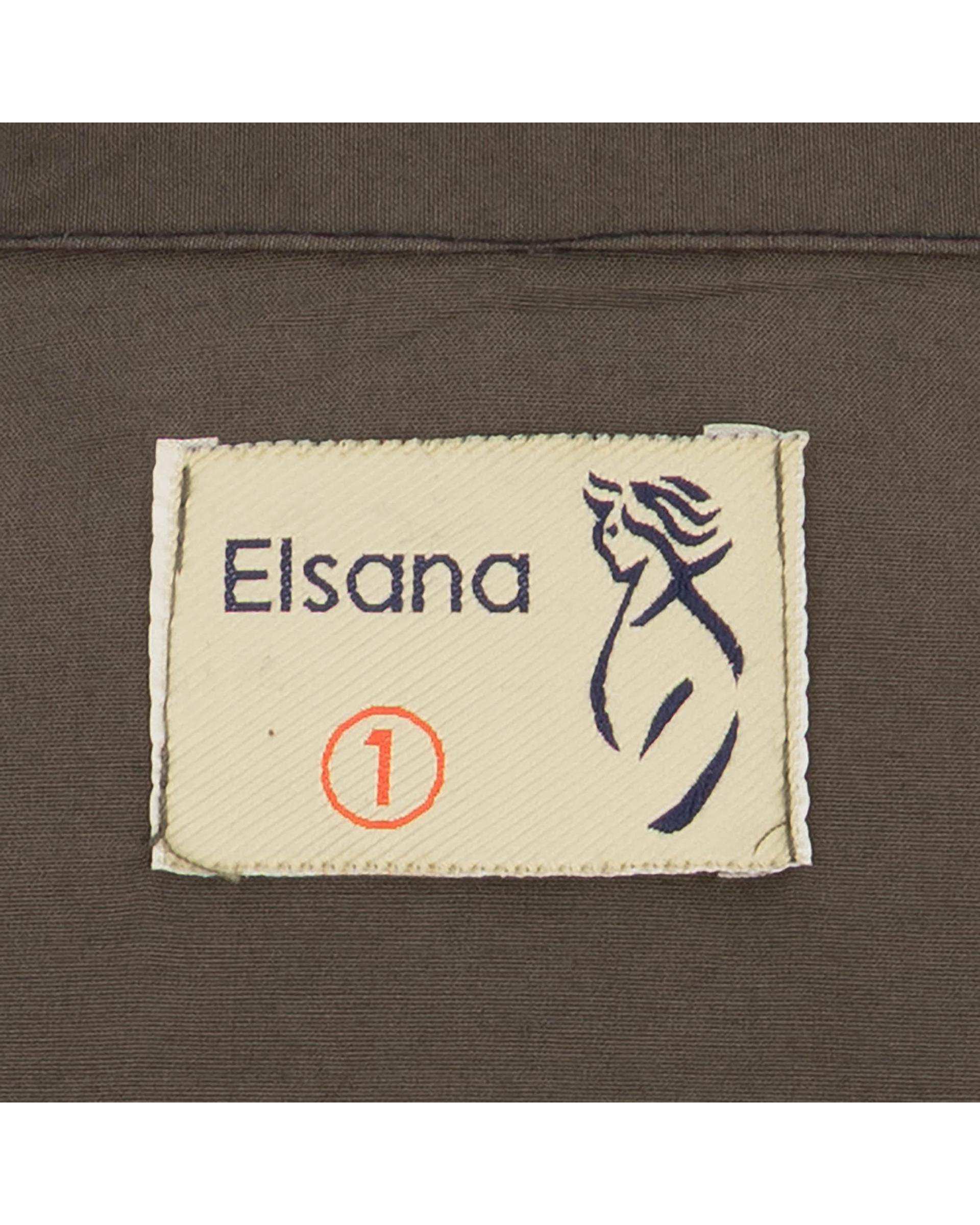 ست کت کراپ و شلوار زنانه سبز یشمی مدل آرتیمان السانا Elsana کد 2417