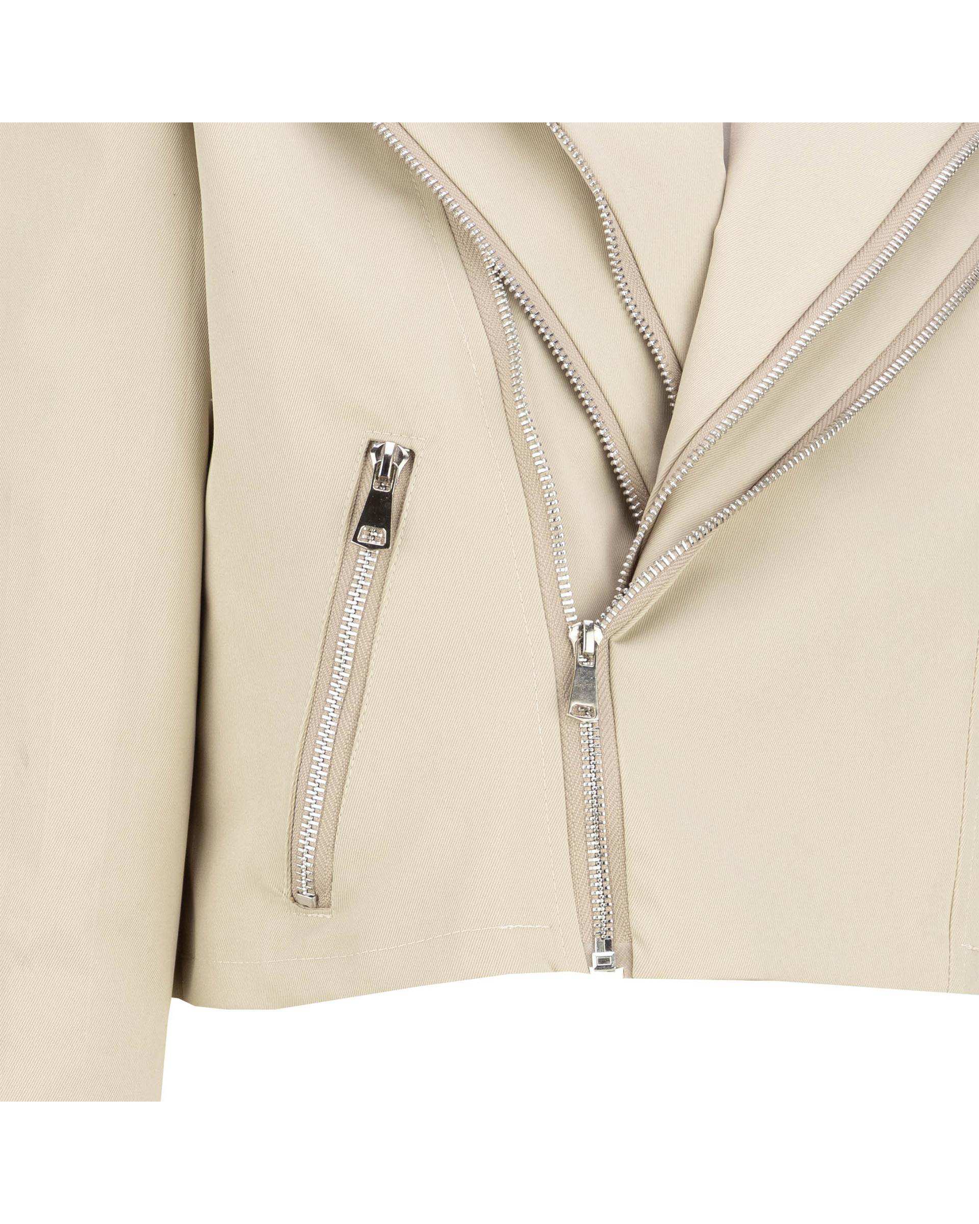 کت کراپ زنانه نخودی مدل رازیان السانا Elsana کد 2418