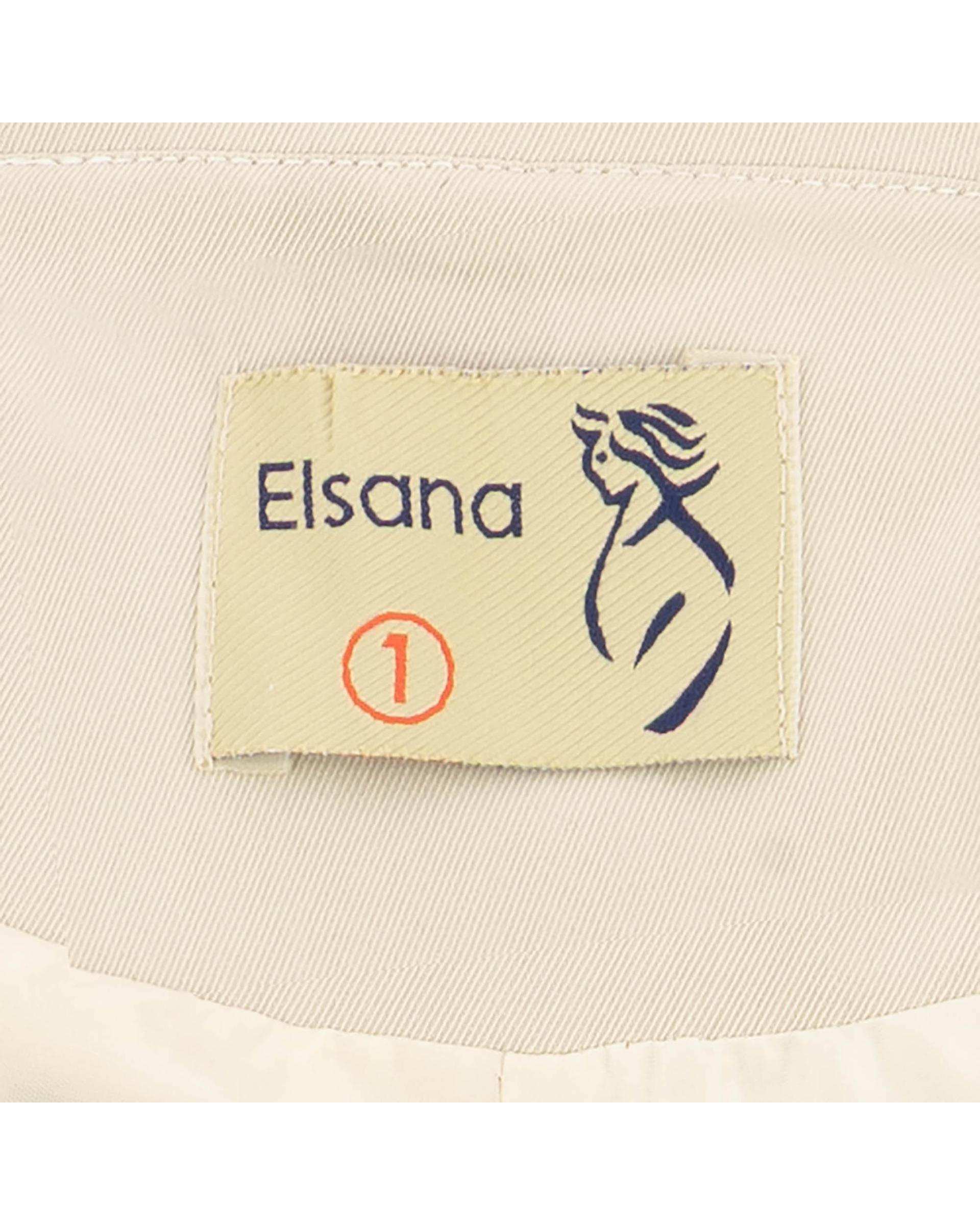 کت کراپ زنانه نخودی مدل رازیان السانا Elsana کد 2418