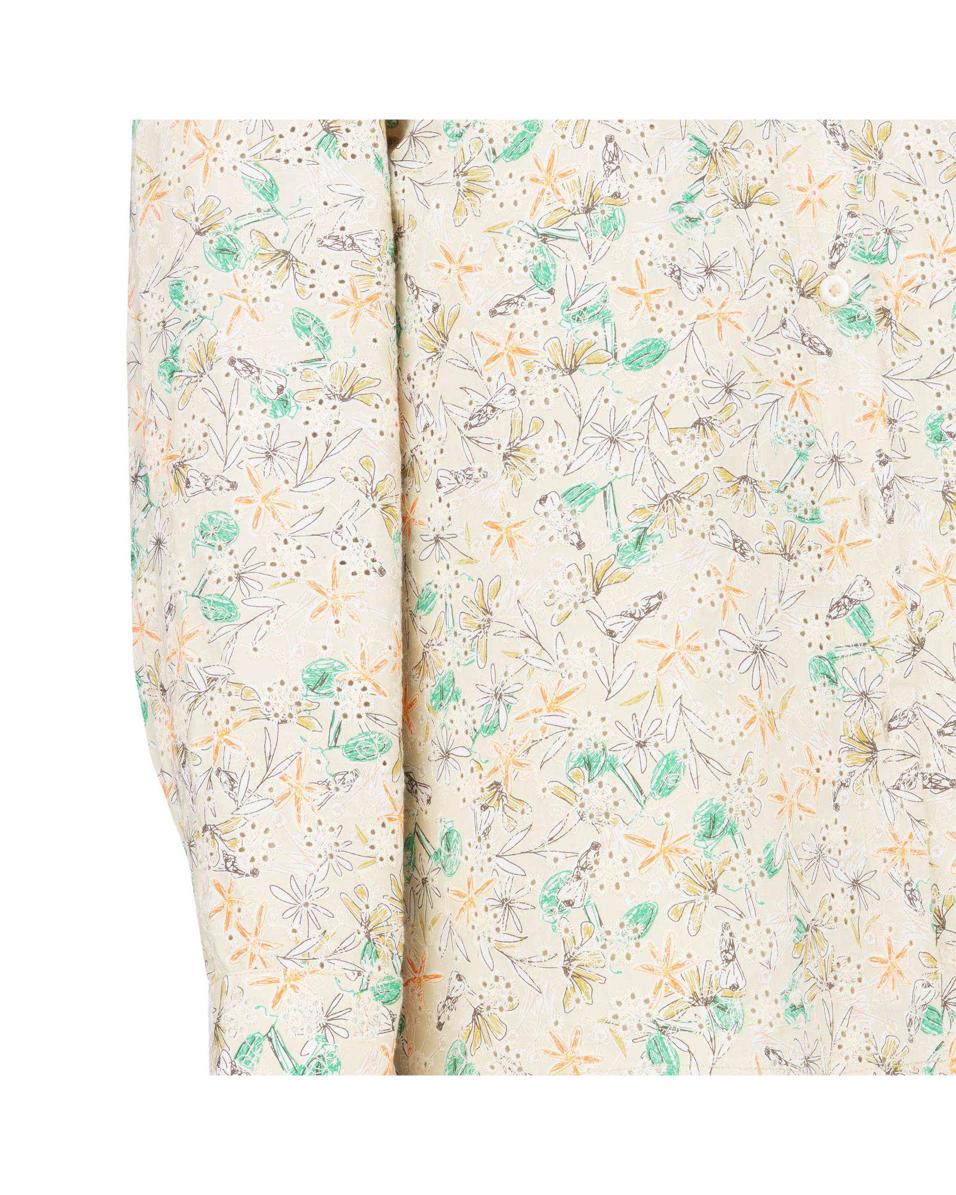 شومیز زنانه کرم مدل لعیا السانا Elsana کد 2420