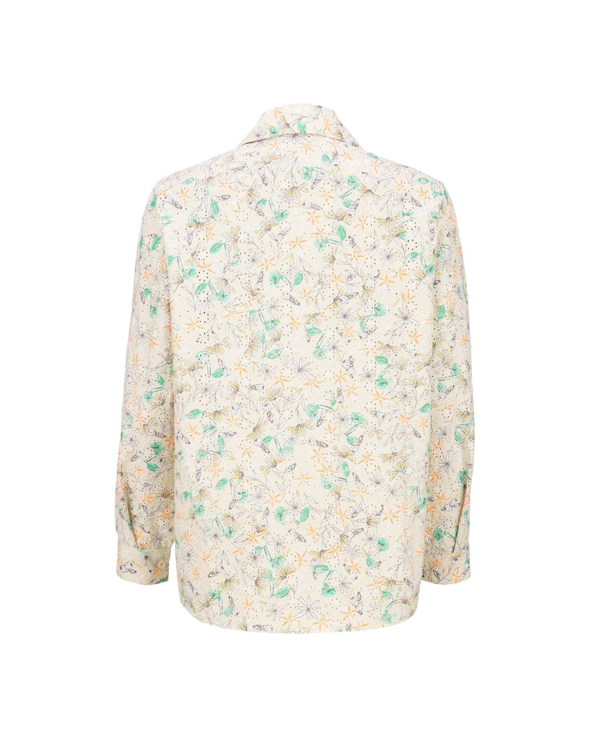 شومیز زنانه کرم مدل لعیا السانا Elsana کد 2420