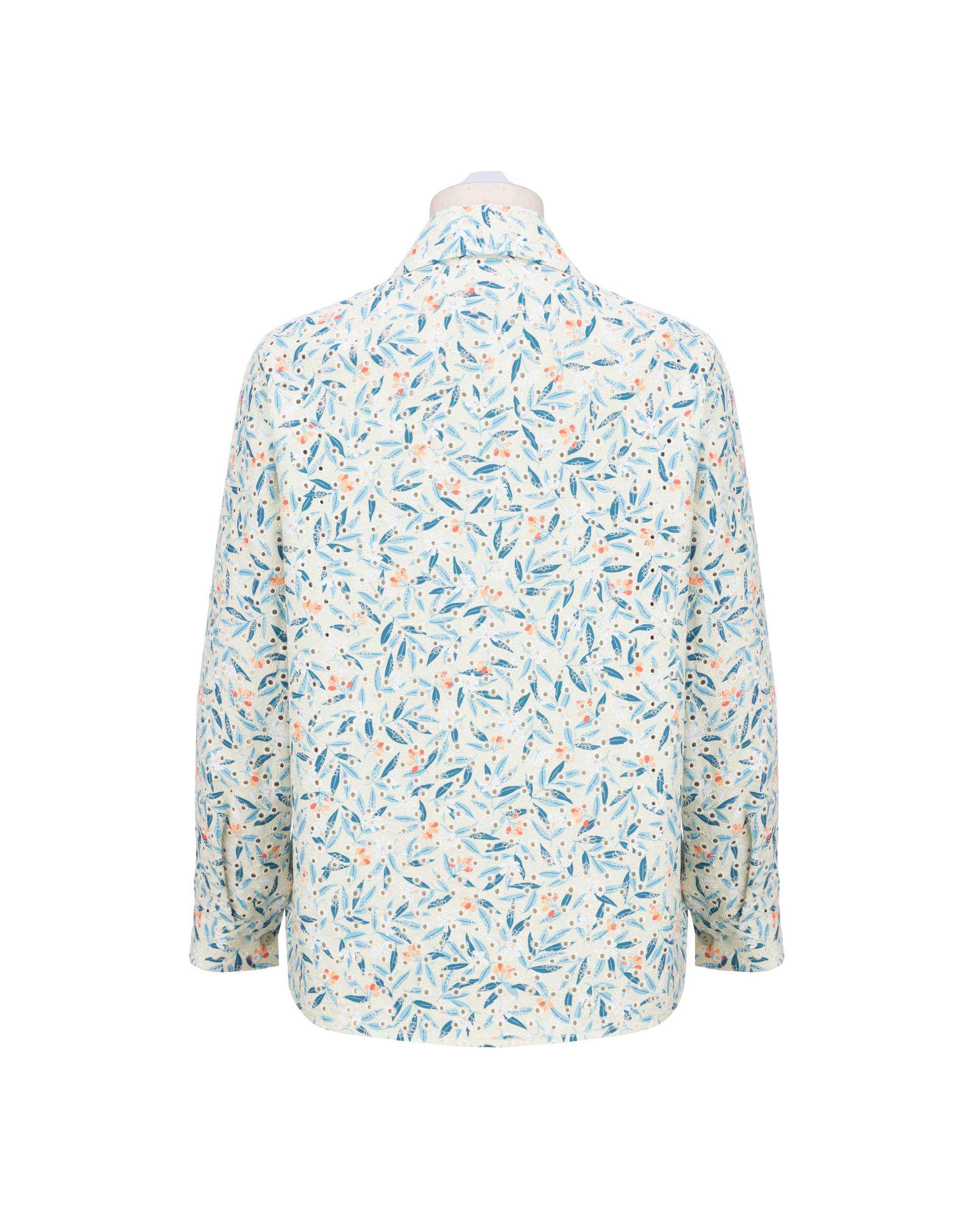 شومیز زنانه سبز پسته ای مدل لعیا السانا Elsana کد 2420