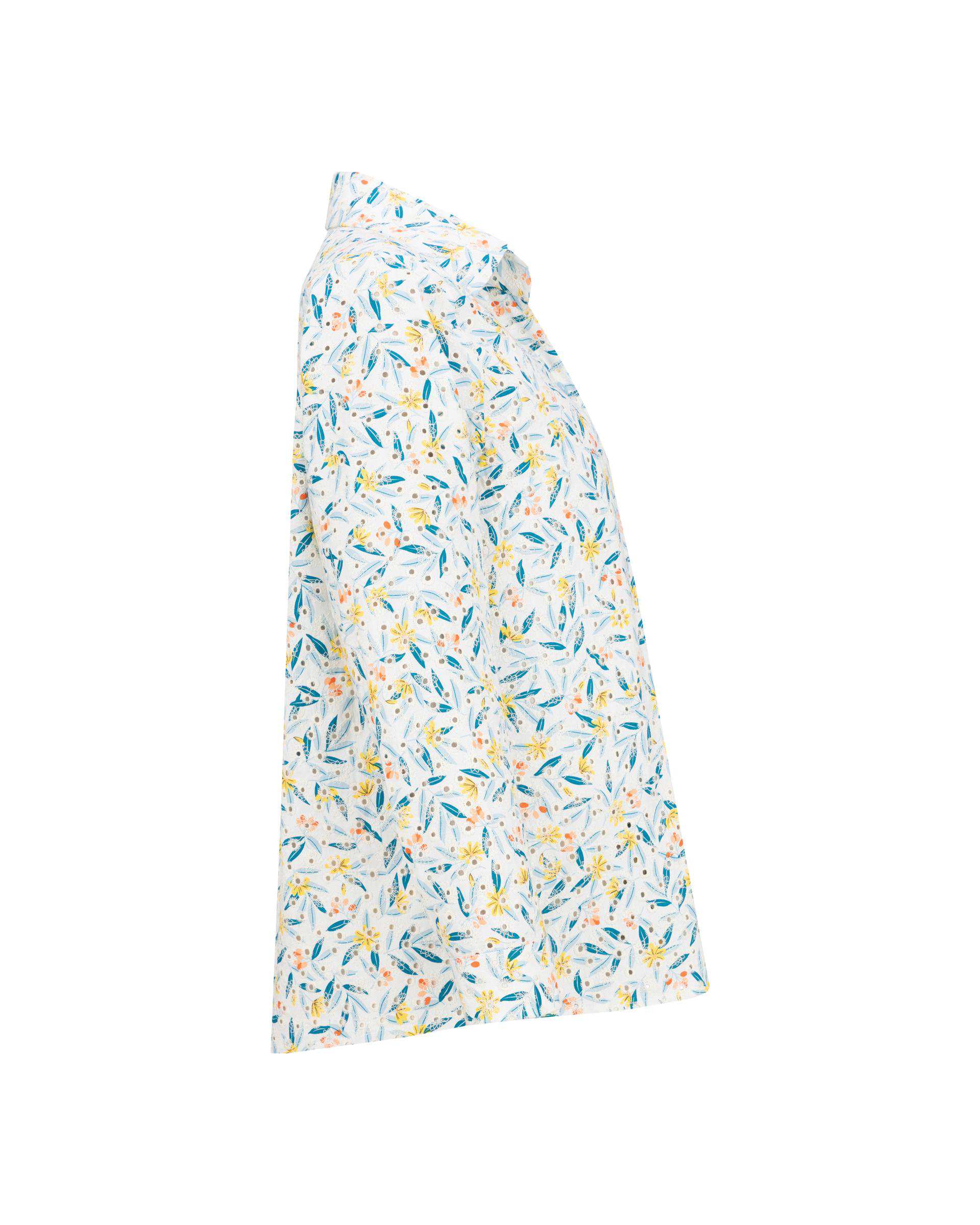 شومیز زنانه سفید مدل لعیا السانا Elsana کد 2420