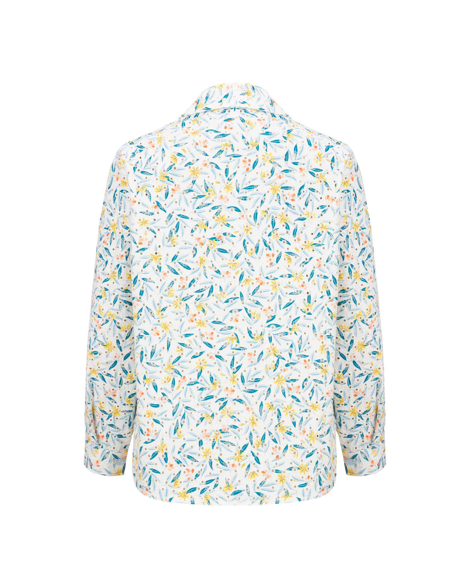 شومیز زنانه سفید مدل لعیا السانا Elsana کد 2420