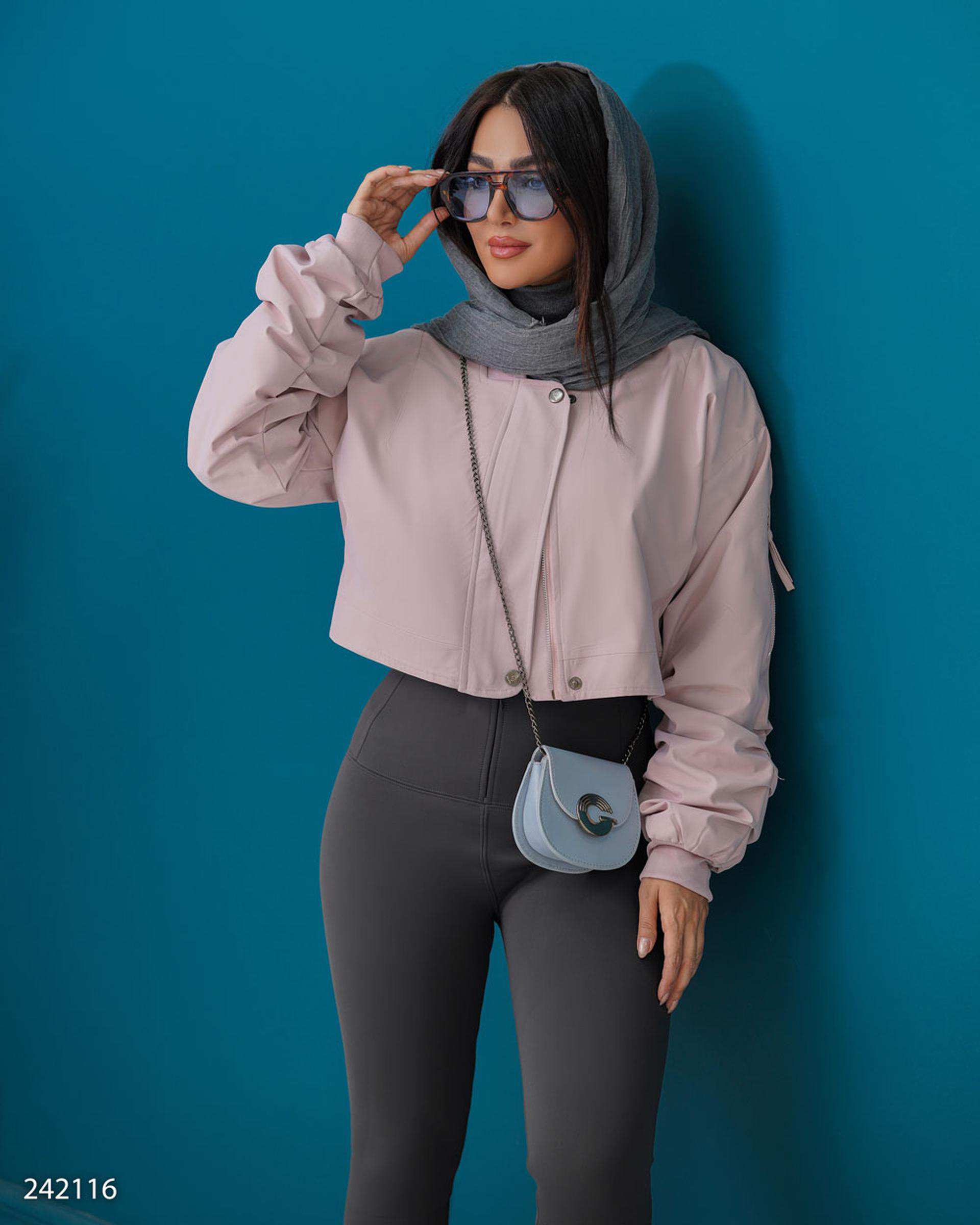 کت کراپ زنانه کالباسی مدل آیاز السانا Elsana کد 2421