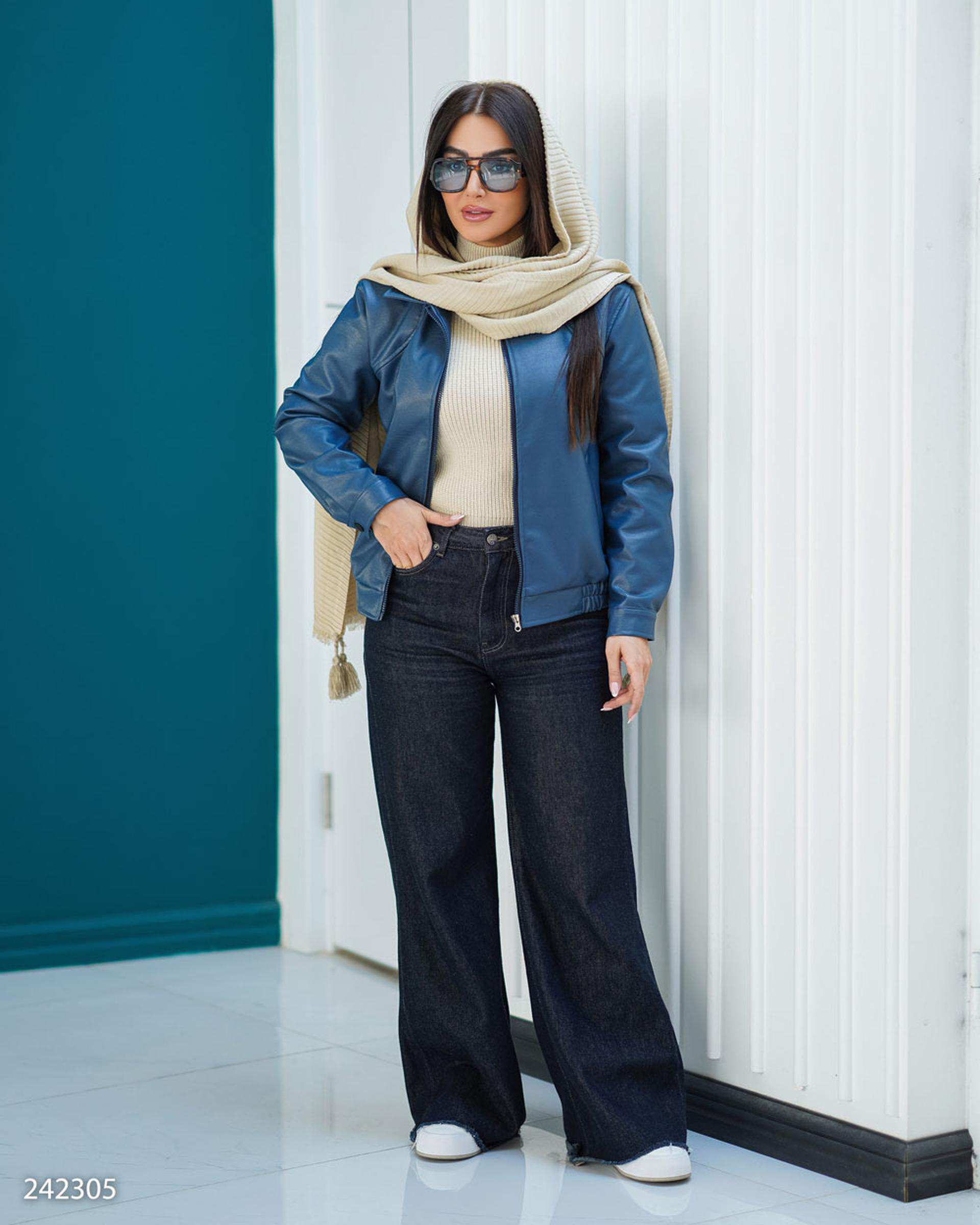 کت زنانه آبی نفتی مدل نجمه السانا Elsana کد 2423