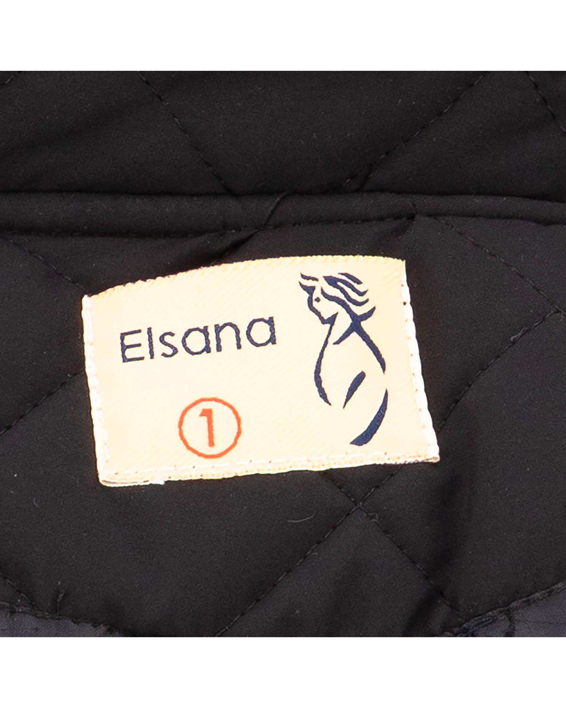 کاپشن زنانه مشکی مدل فریهام السانا Elsana کد 2425