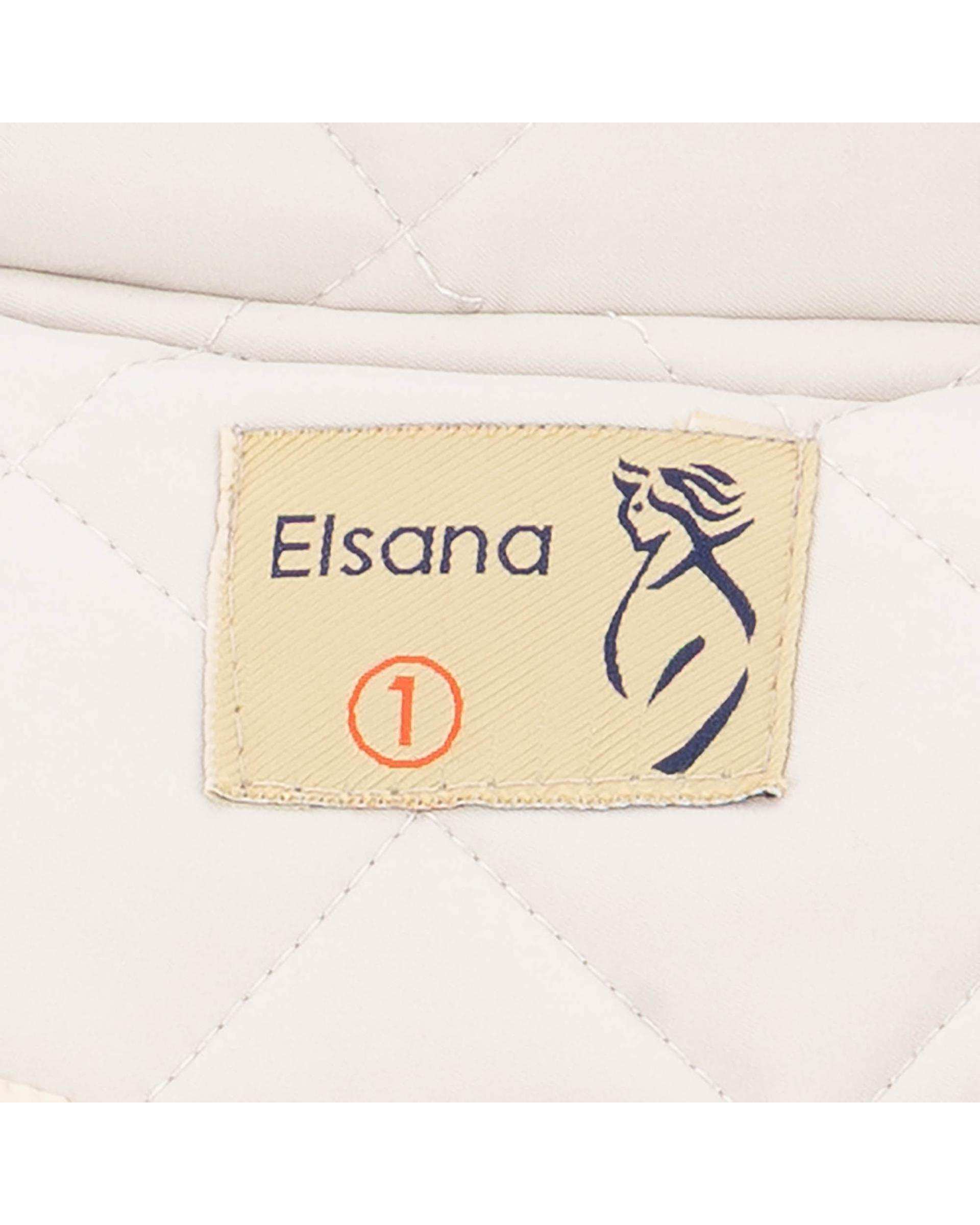 کاپشن زنانه طوسی روشن مدل فریهام السانا Elsana کد 2425