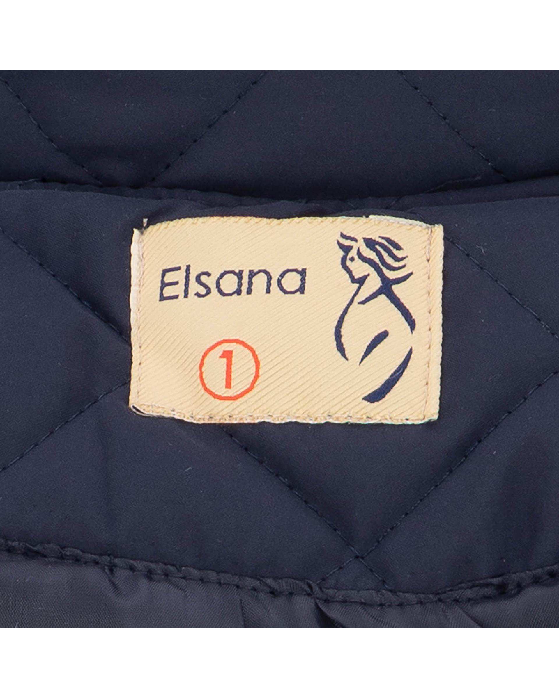 کاپشن زنانه سرمه ای تیره مدل فریهام السانا Elsana کد 2425