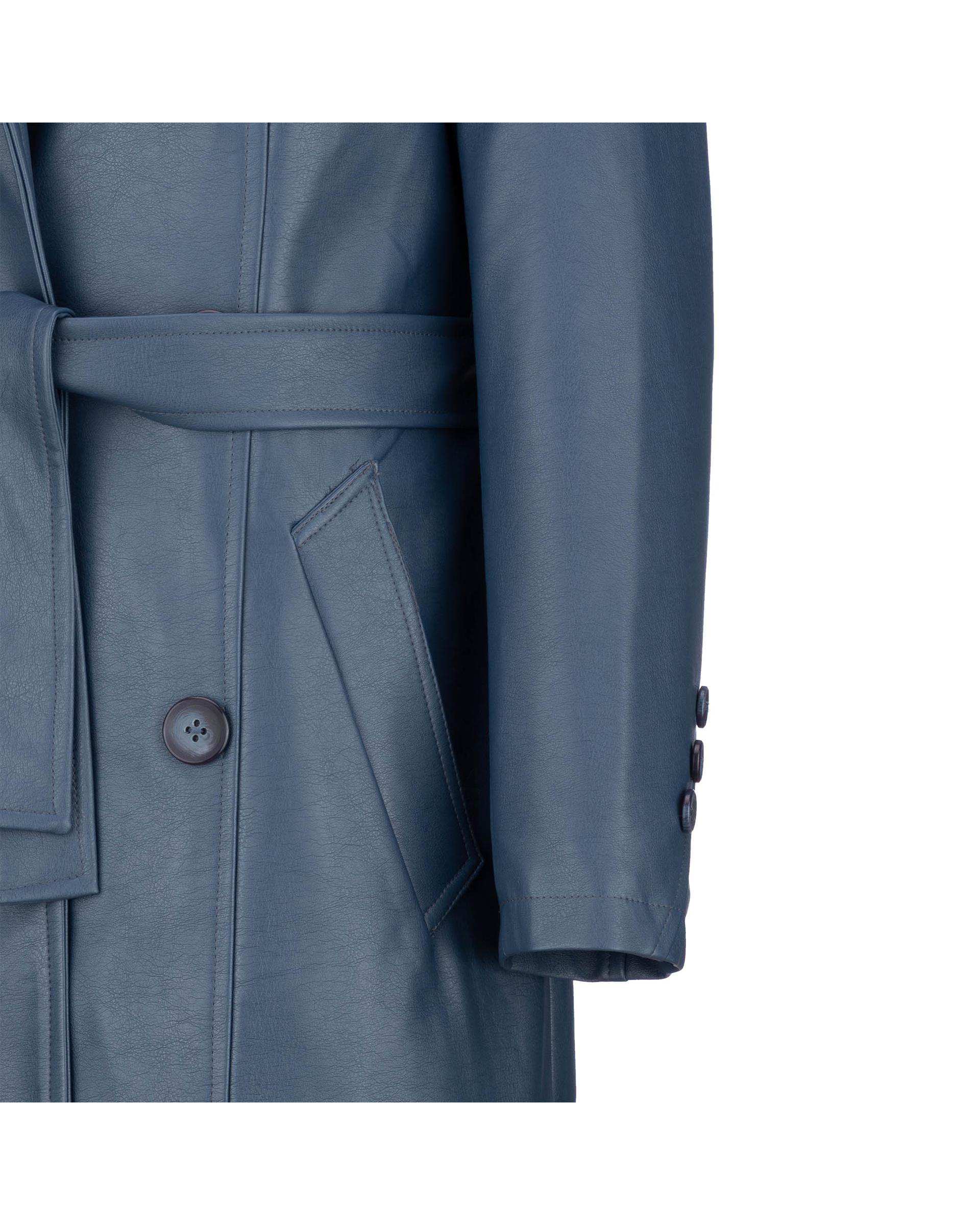 پالتو زنانه آبی نفتی مدل گیلوا السانا Elsana کد 2426