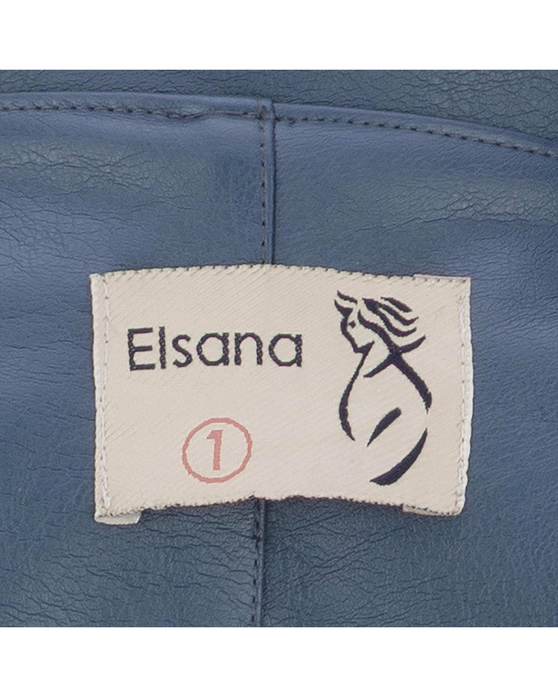 پالتو زنانه آبی نفتی مدل گیلوا السانا Elsana کد 2426