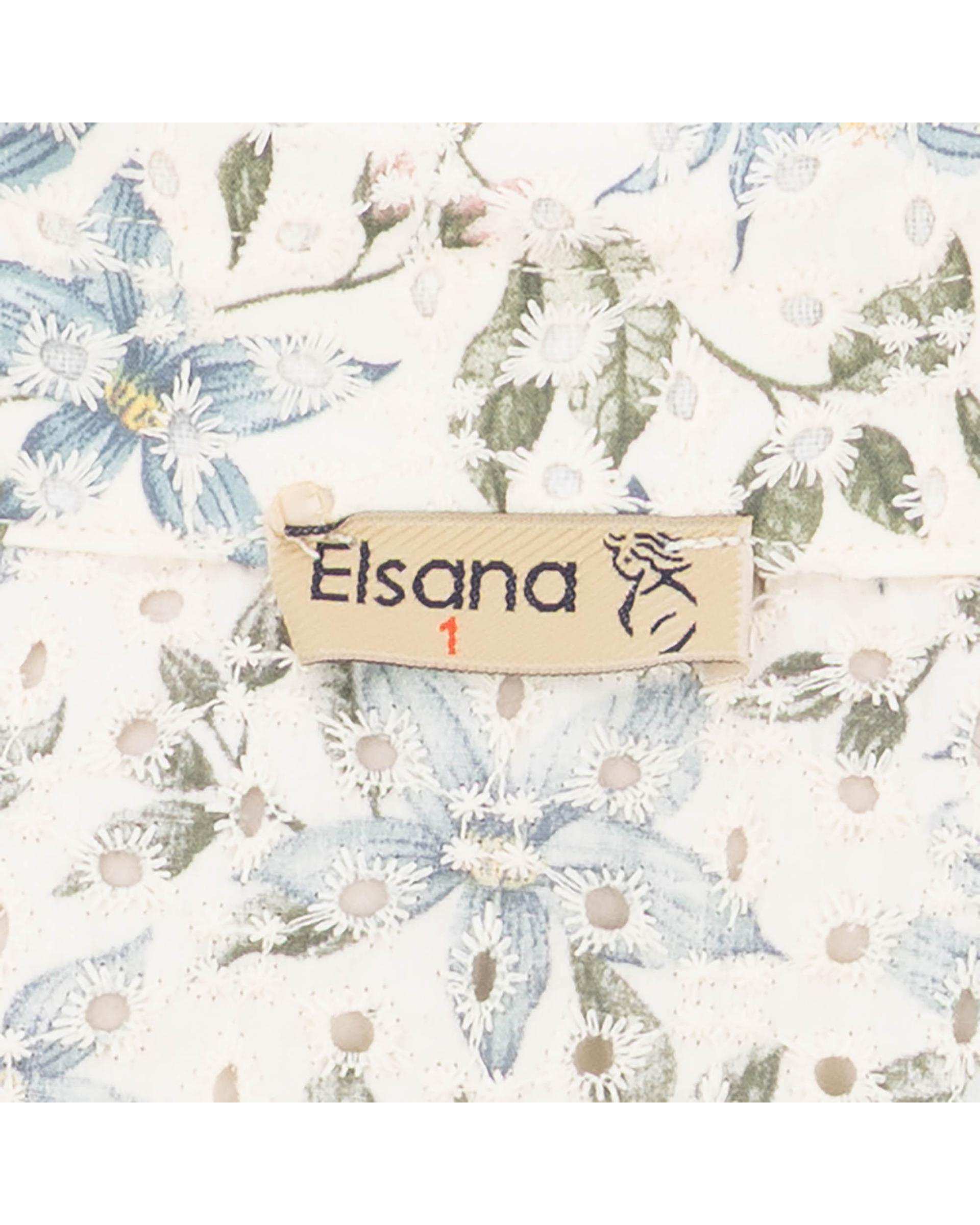 شومیز زنانه خامه دوزی کرم مدل آوانا السانا Elsana کد 2427