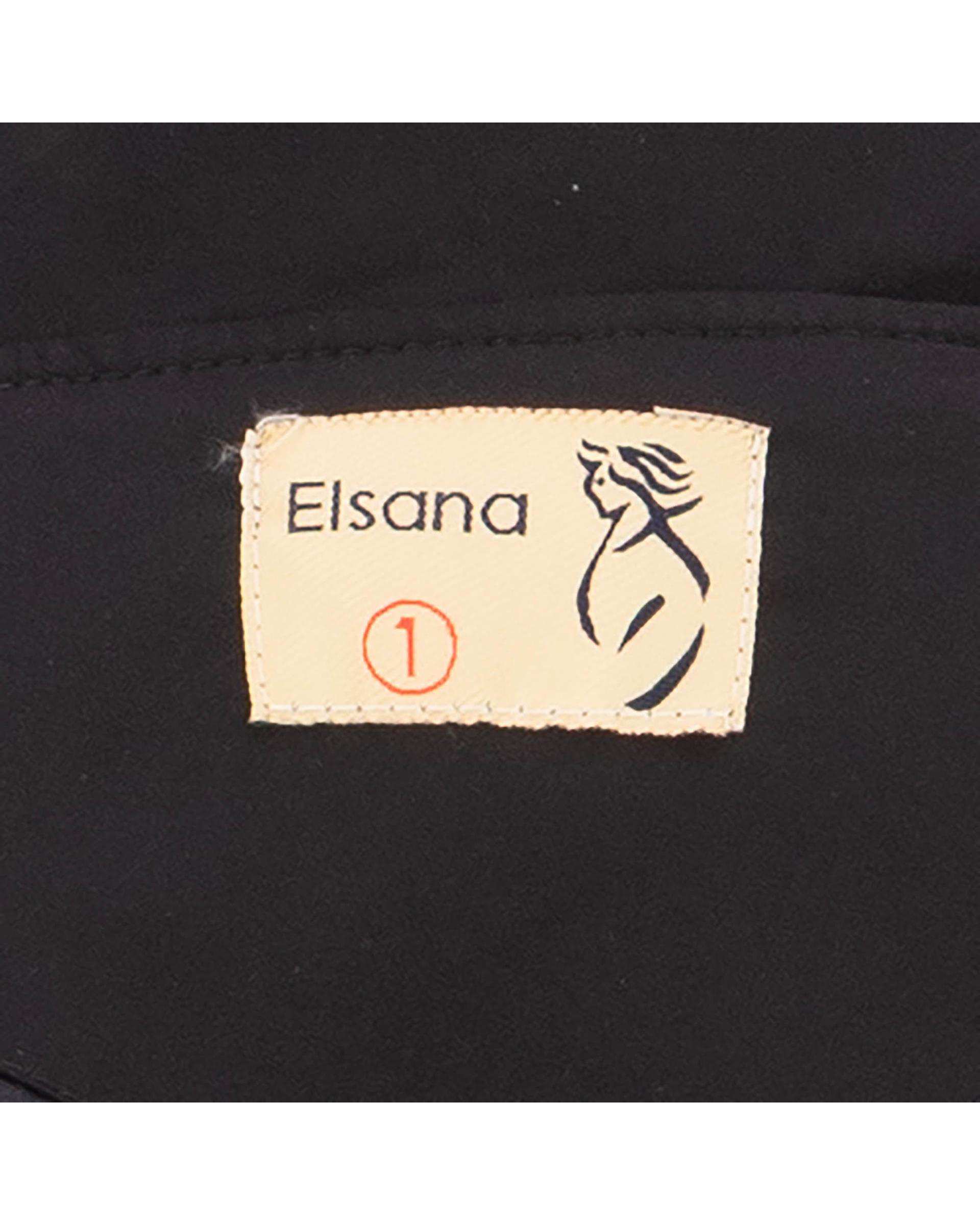 کاپشن زنانه مشکی مدل لمیا السانا Elsana کد 2428