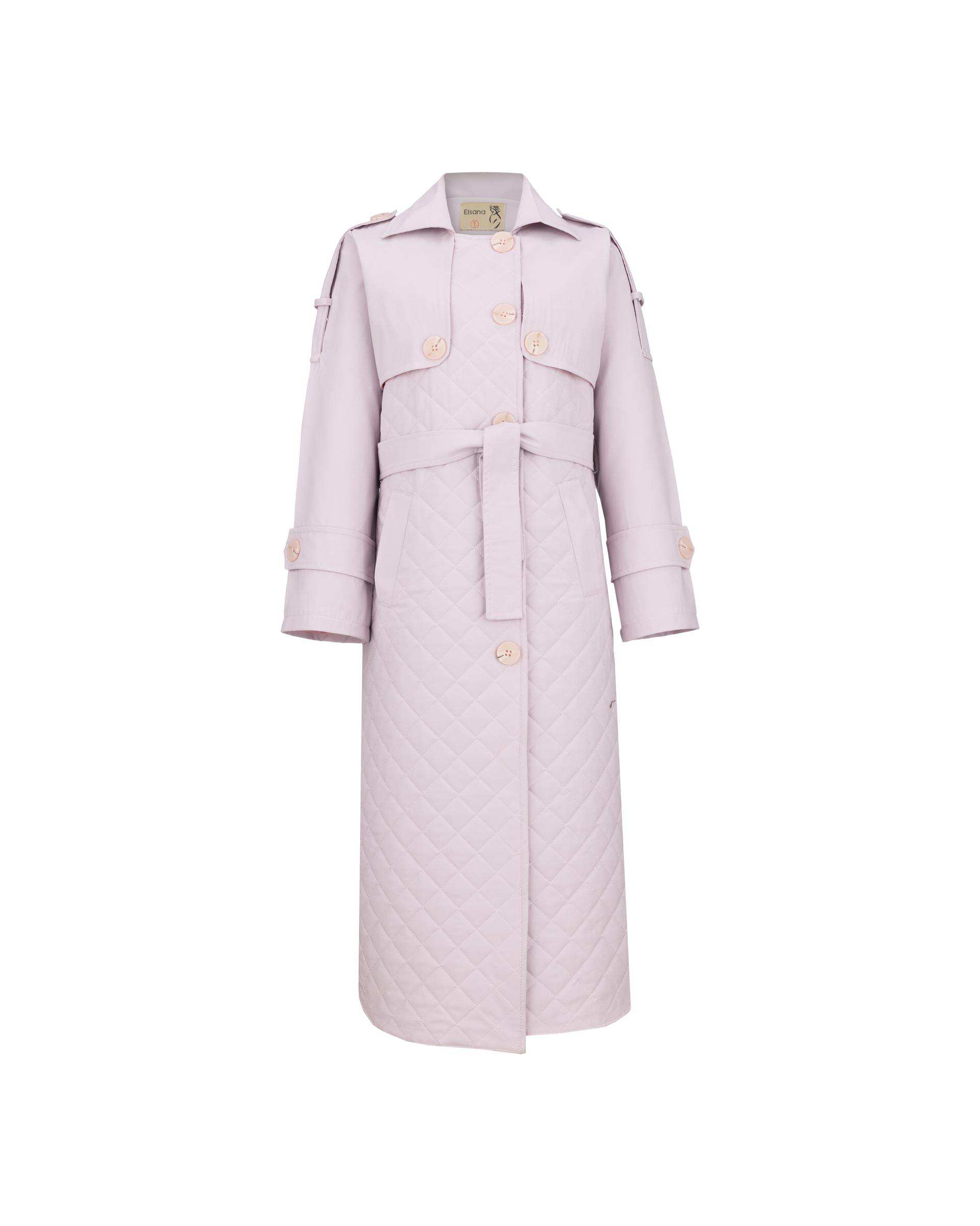 کاپشن زنانه یاسی مدل لمیا السانا Elsana کد 2428