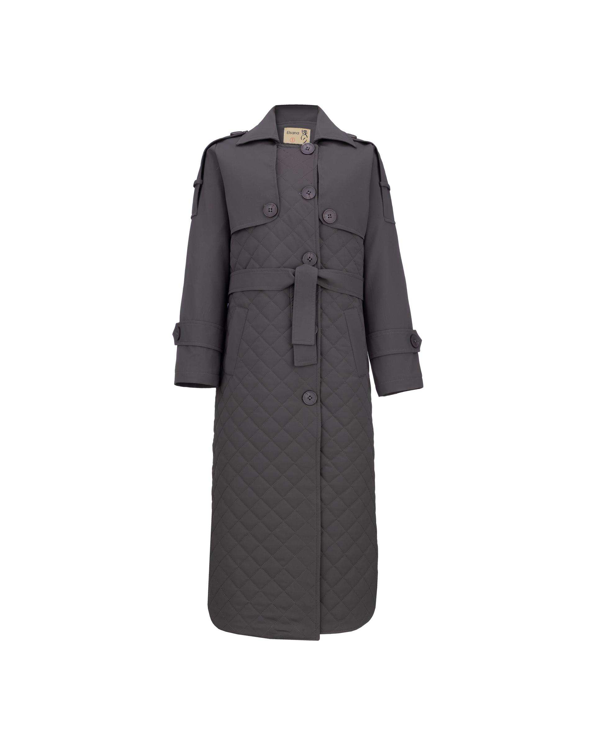 کاپشن زنانه فیلی مدل لمیا السانا Elsana کد 2428