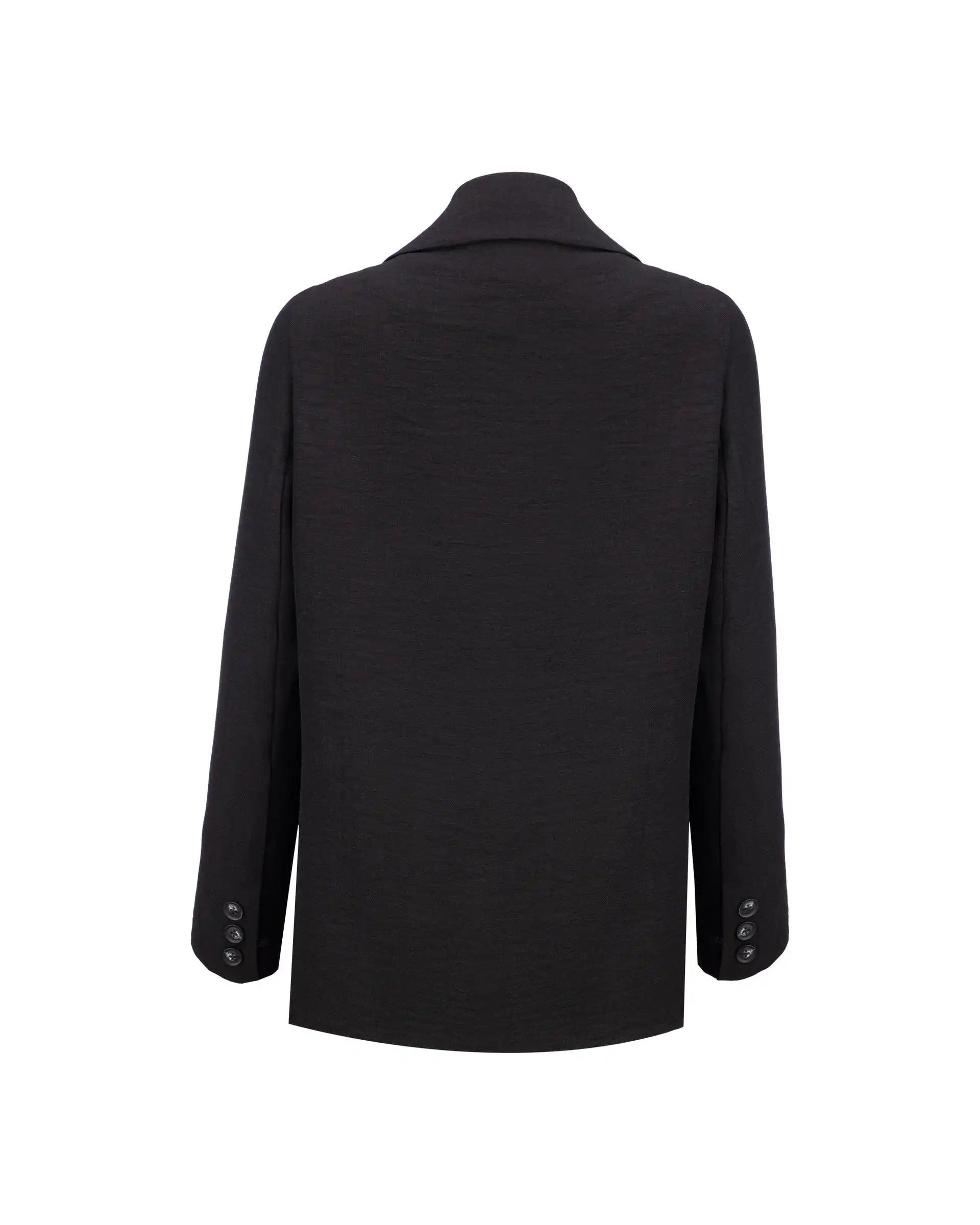 کت زنانه مشکی مدل پرنیکا السانا Elsana کد 2430