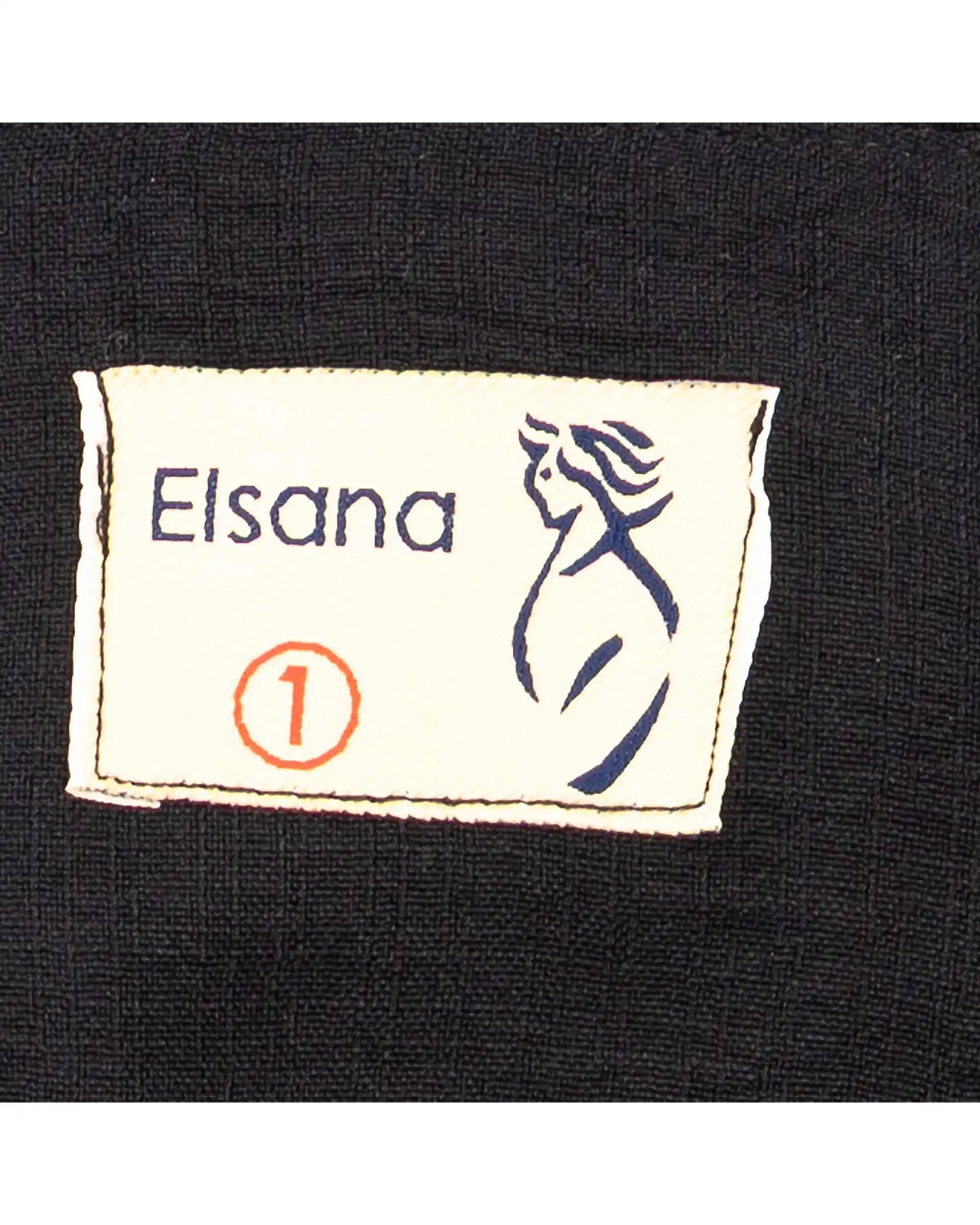 کت زنانه مشکی مدل پرنیکا السانا Elsana کد 2430