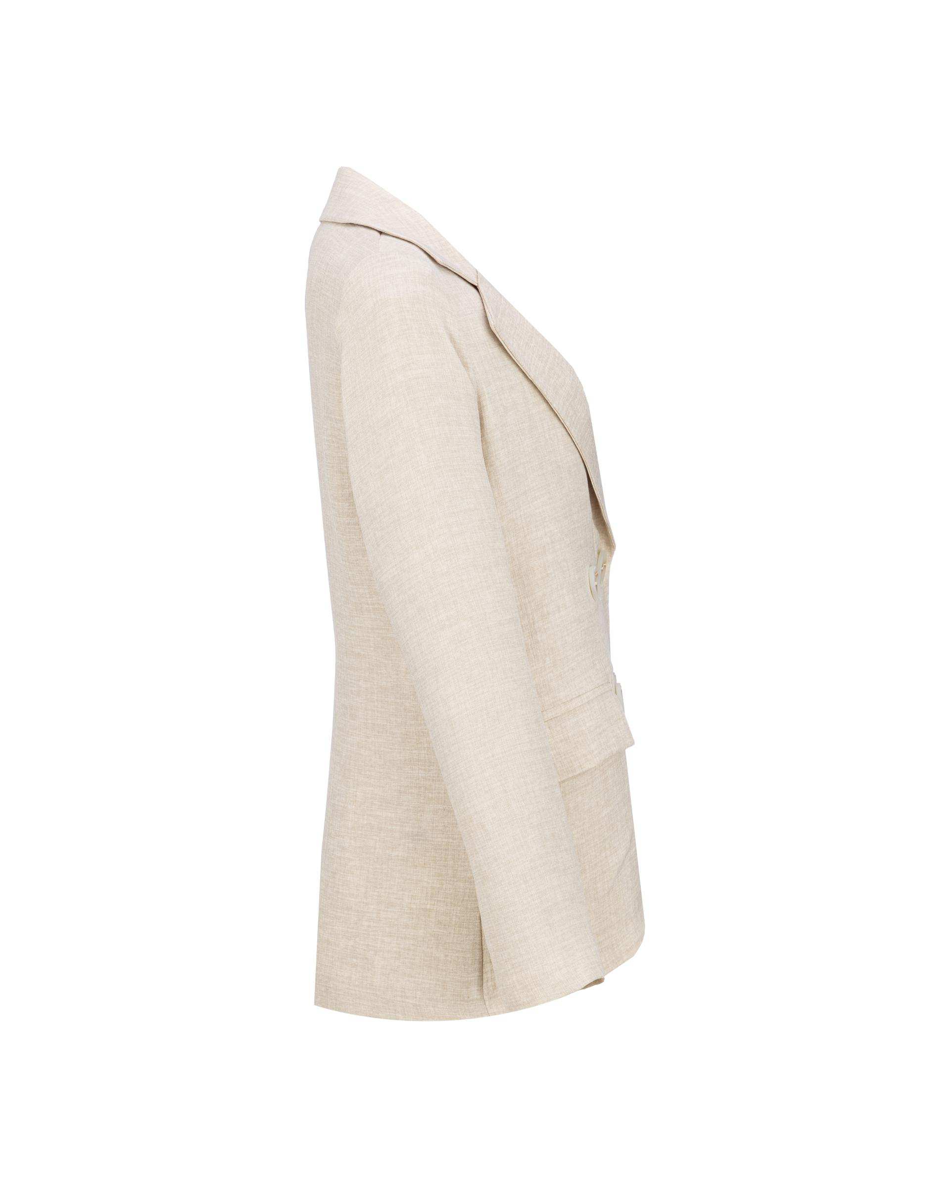 کت زنانه کرم مدل پرنیکا السانا Elsana کد 2430