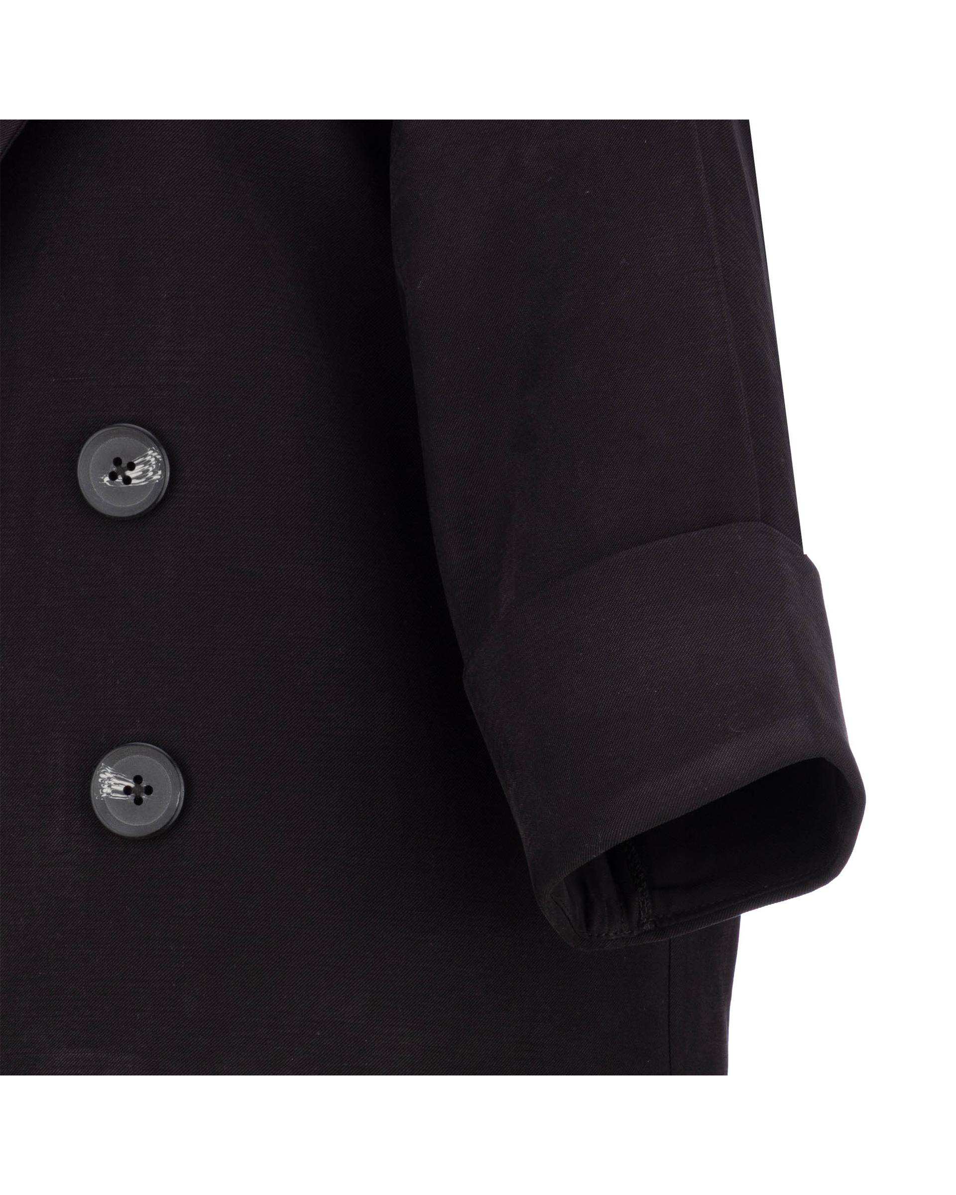 کت کراپ زنانه مشکی مدل نور السانا Elsana کد 2431