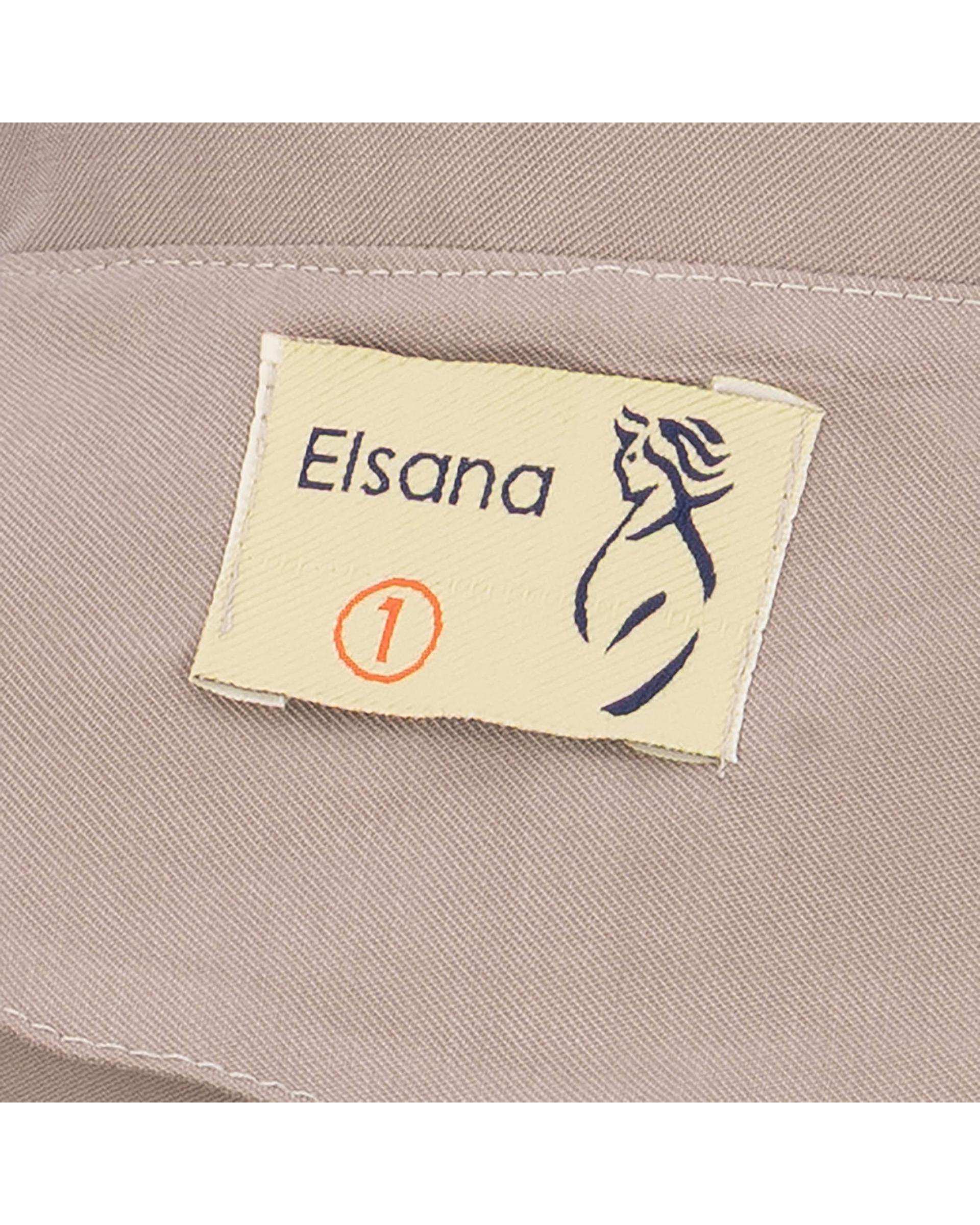 کت کراپ زنانه شکلاتی مدل نور السانا Elsana کد 2431