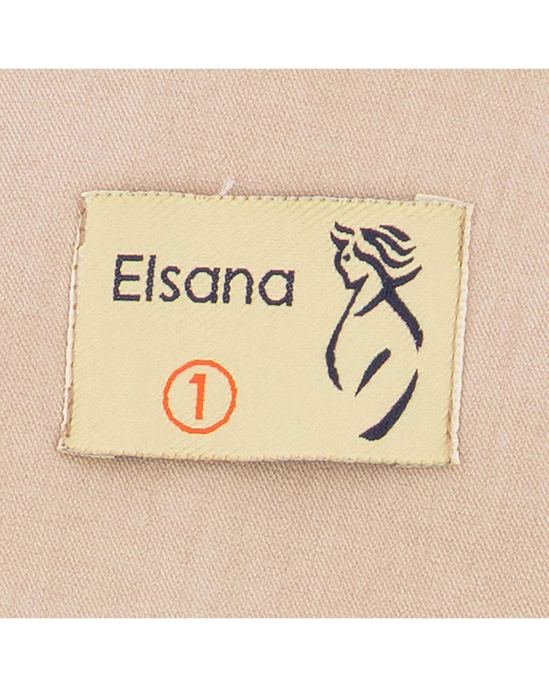 مانتو کتی زنانه کرم مدل مایدا السانا Elsana کد 2432