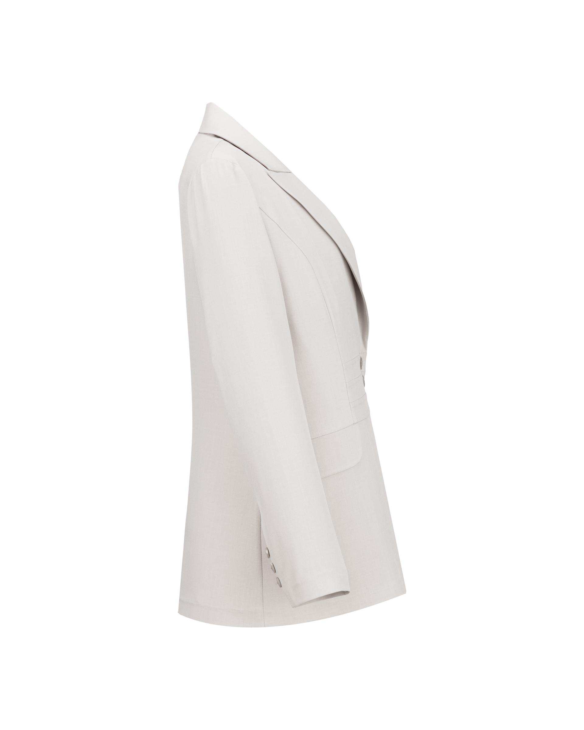 مانتو کتی زنانه شیری مدل مایدا السانا Elsana کد 2432